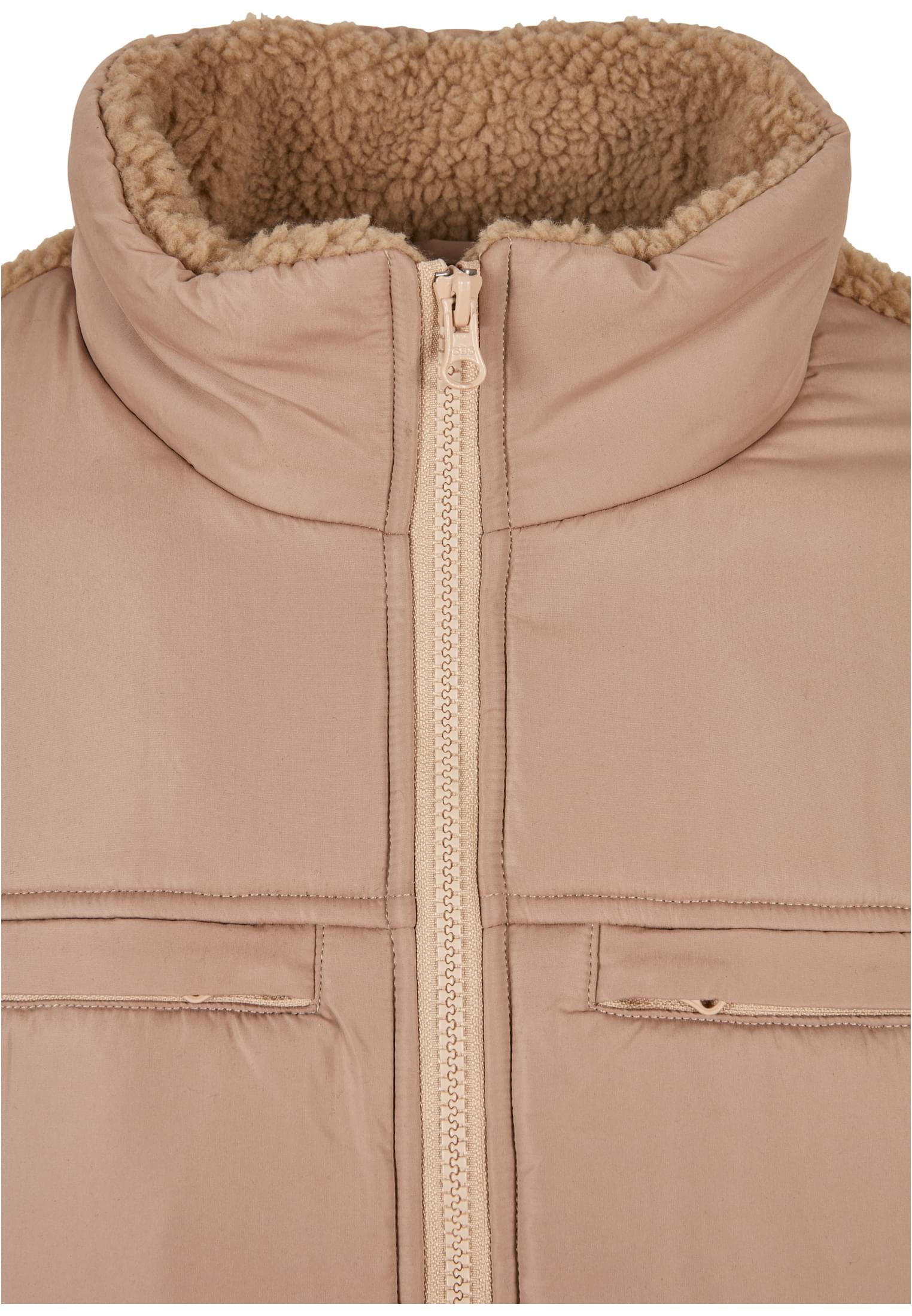 Patched Sherpa Jacket | unionbeige