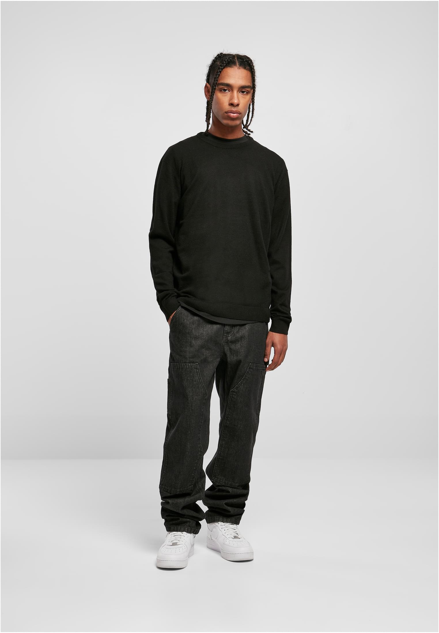 Eco Mix Sweater | black