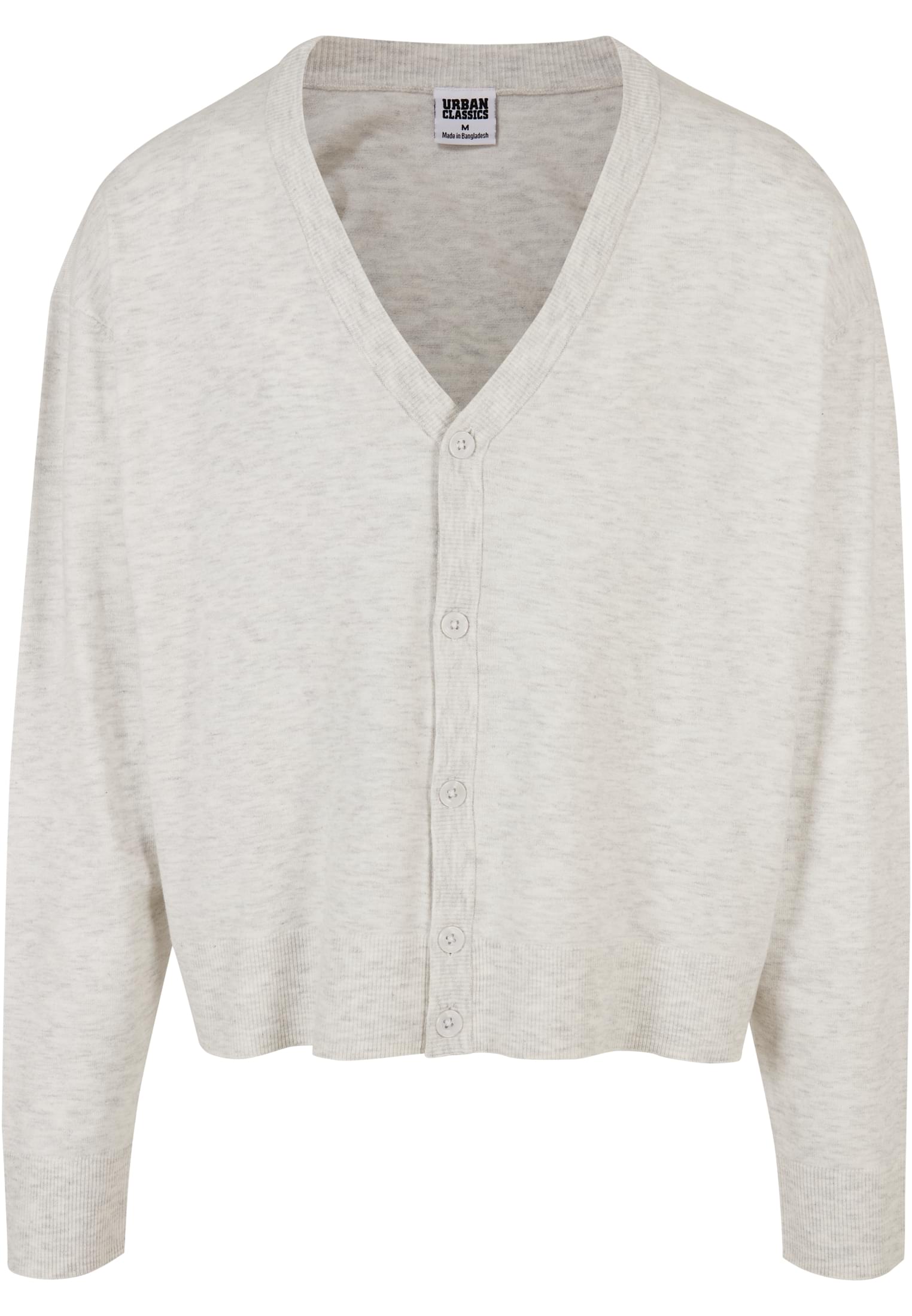 Eco Mix Boxy Cardigan | lightgrey