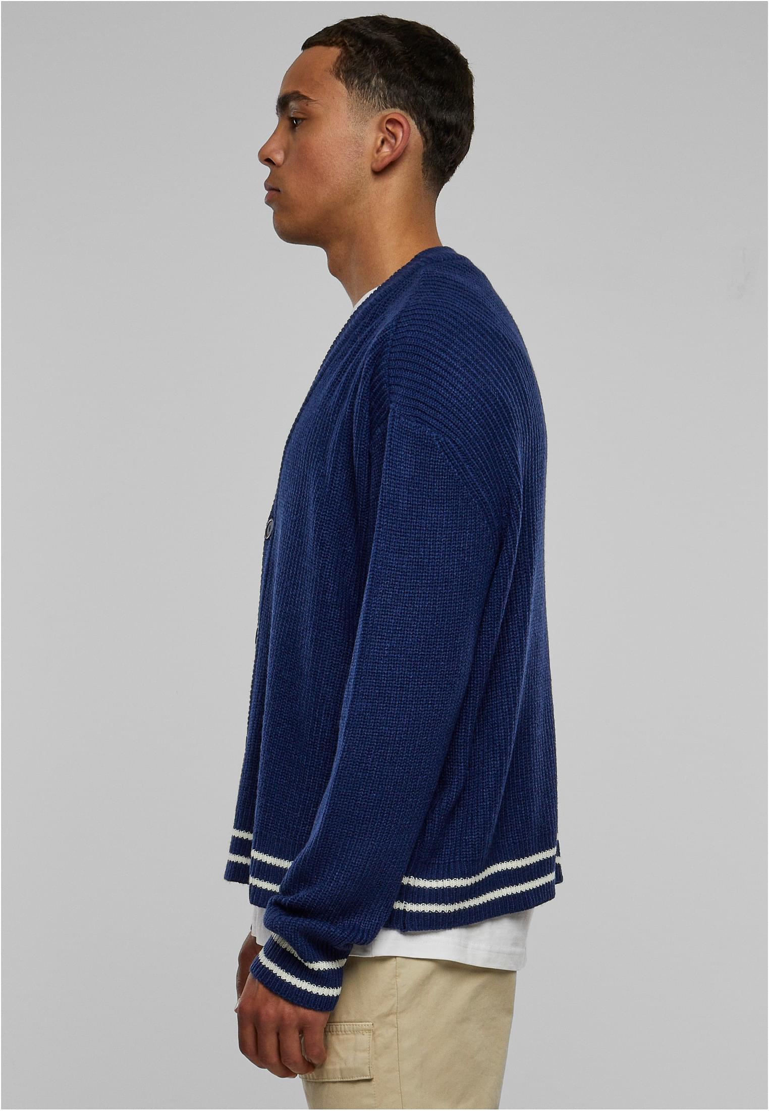 Sporty Boxy Cardigan | spaceblue