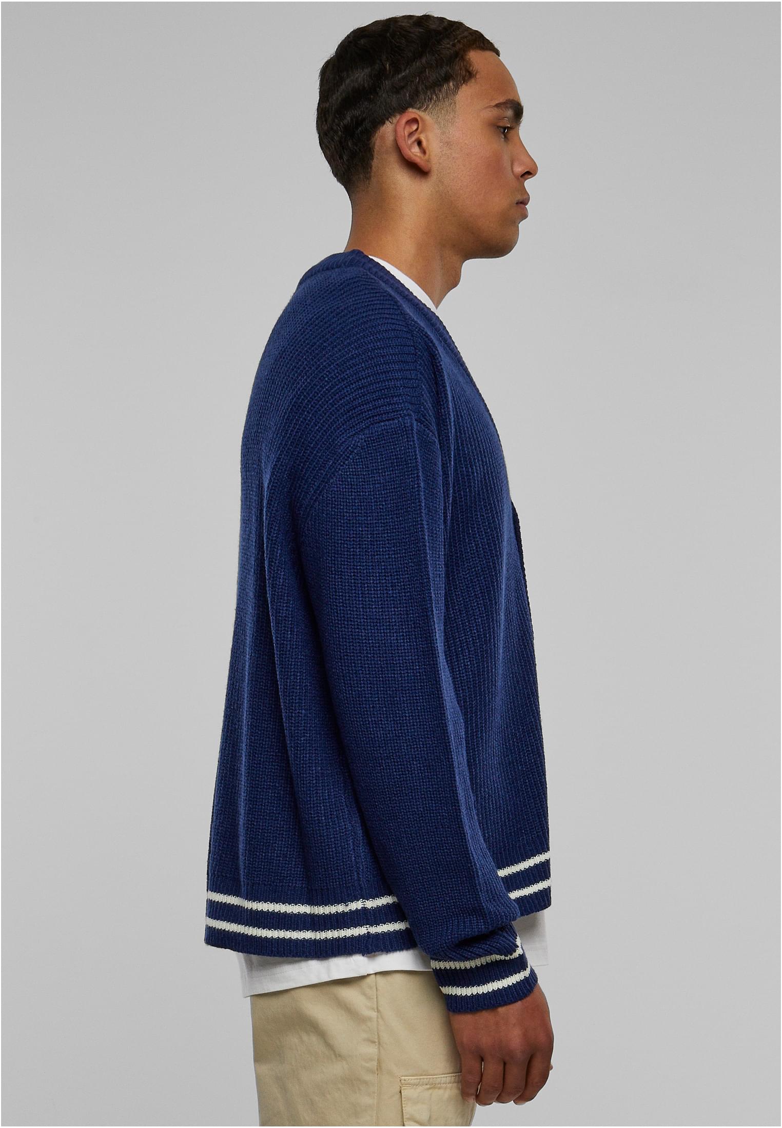 Sporty Boxy Cardigan | spaceblue