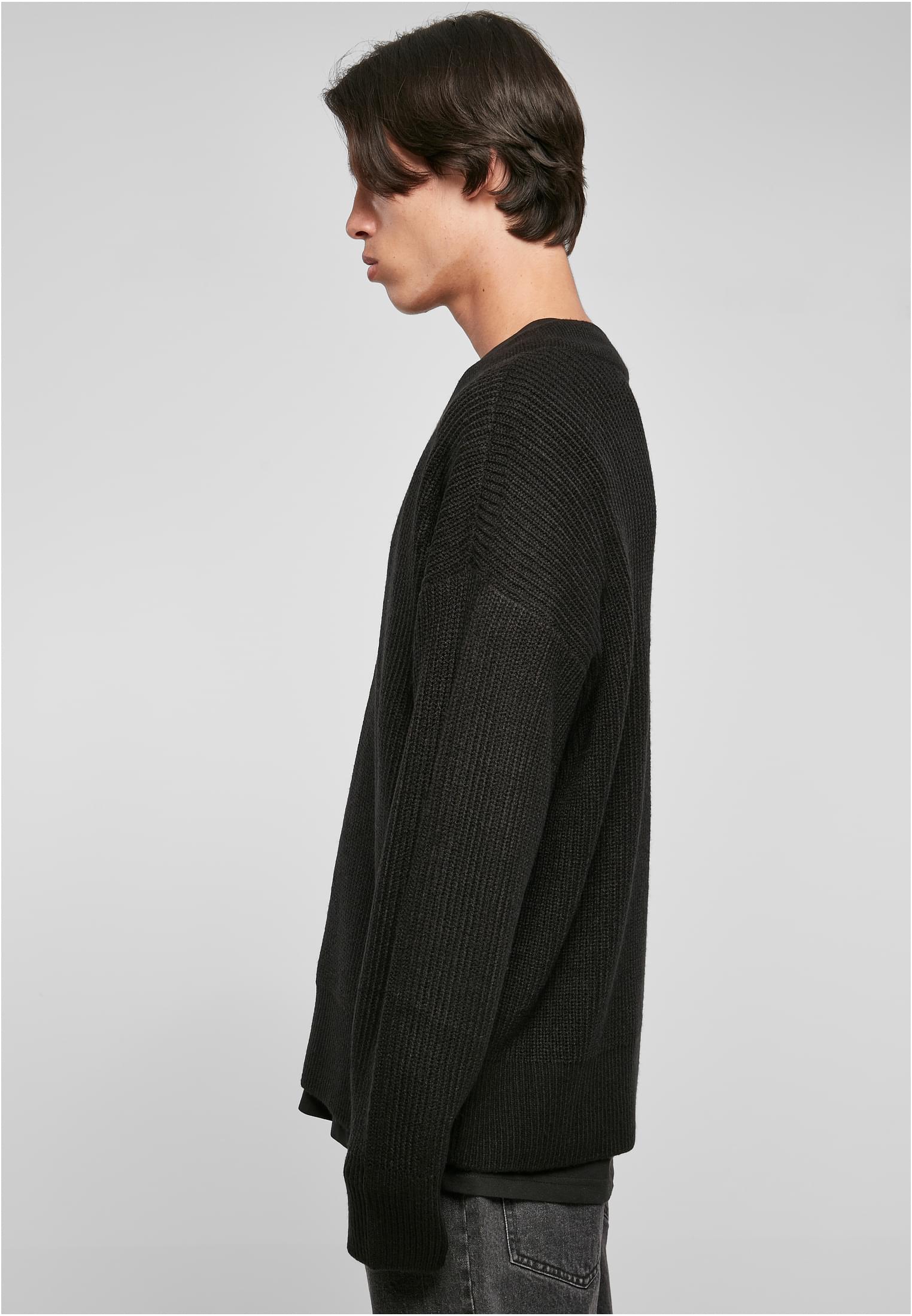 V-Neck Sweater | black