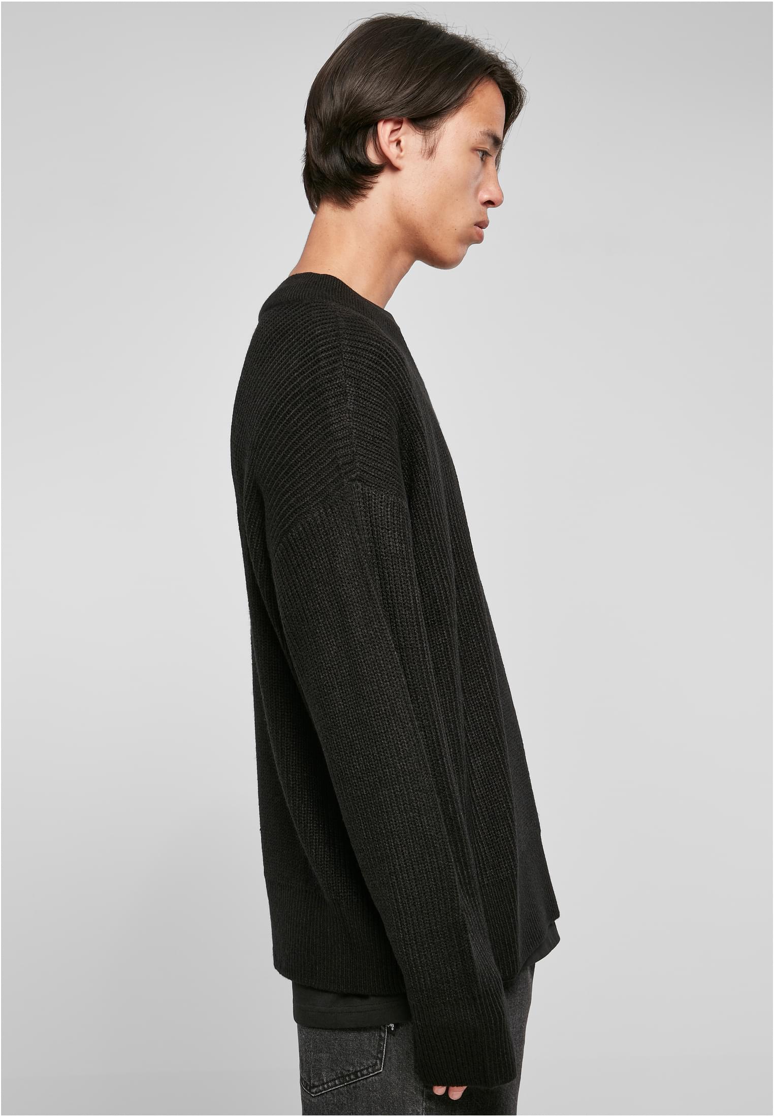 V-Neck Sweater | black