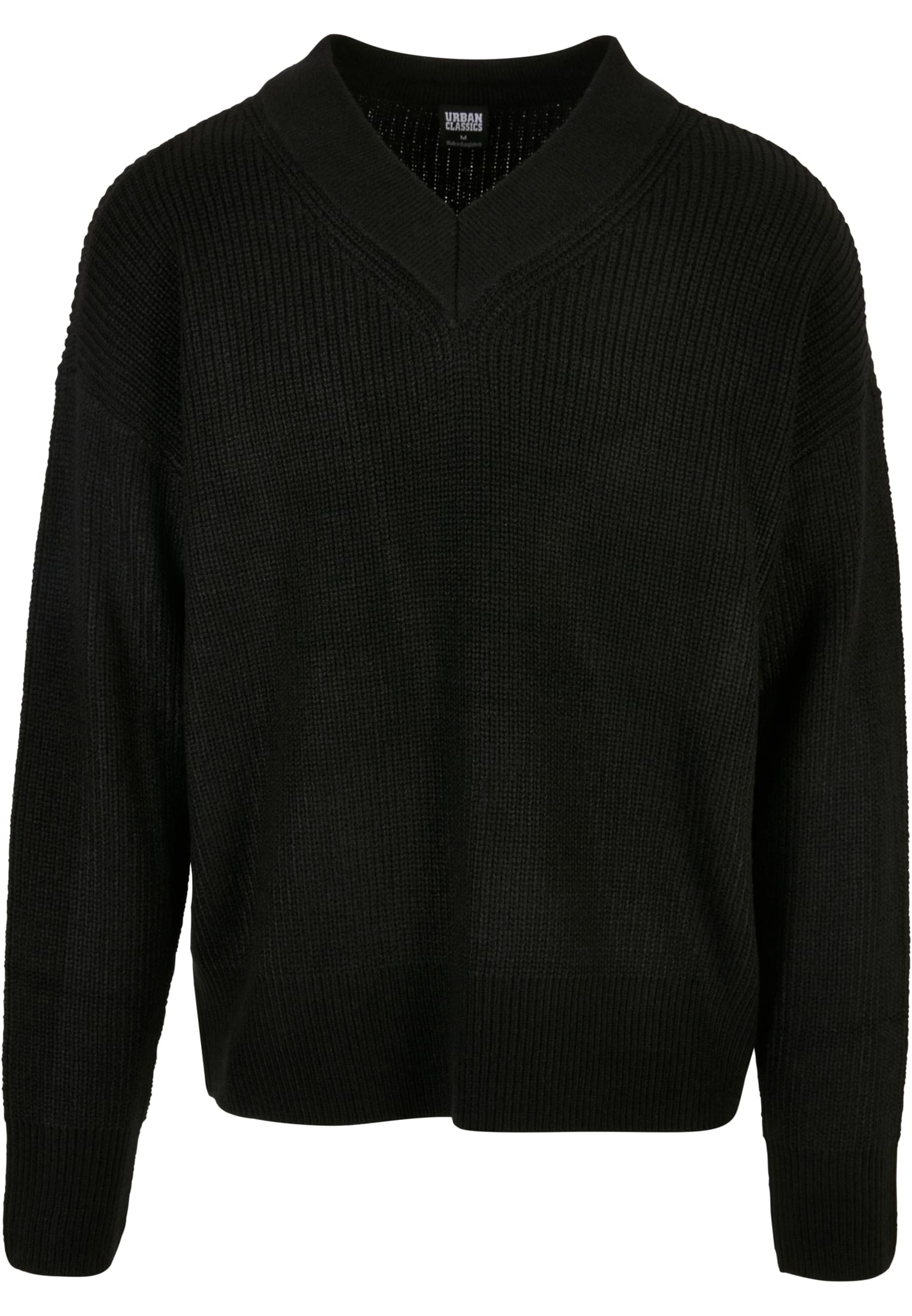 V-Neck Sweater | black