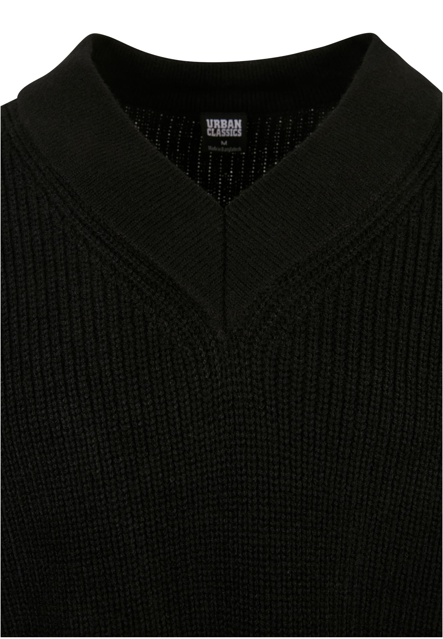 V-Neck Sweater | black