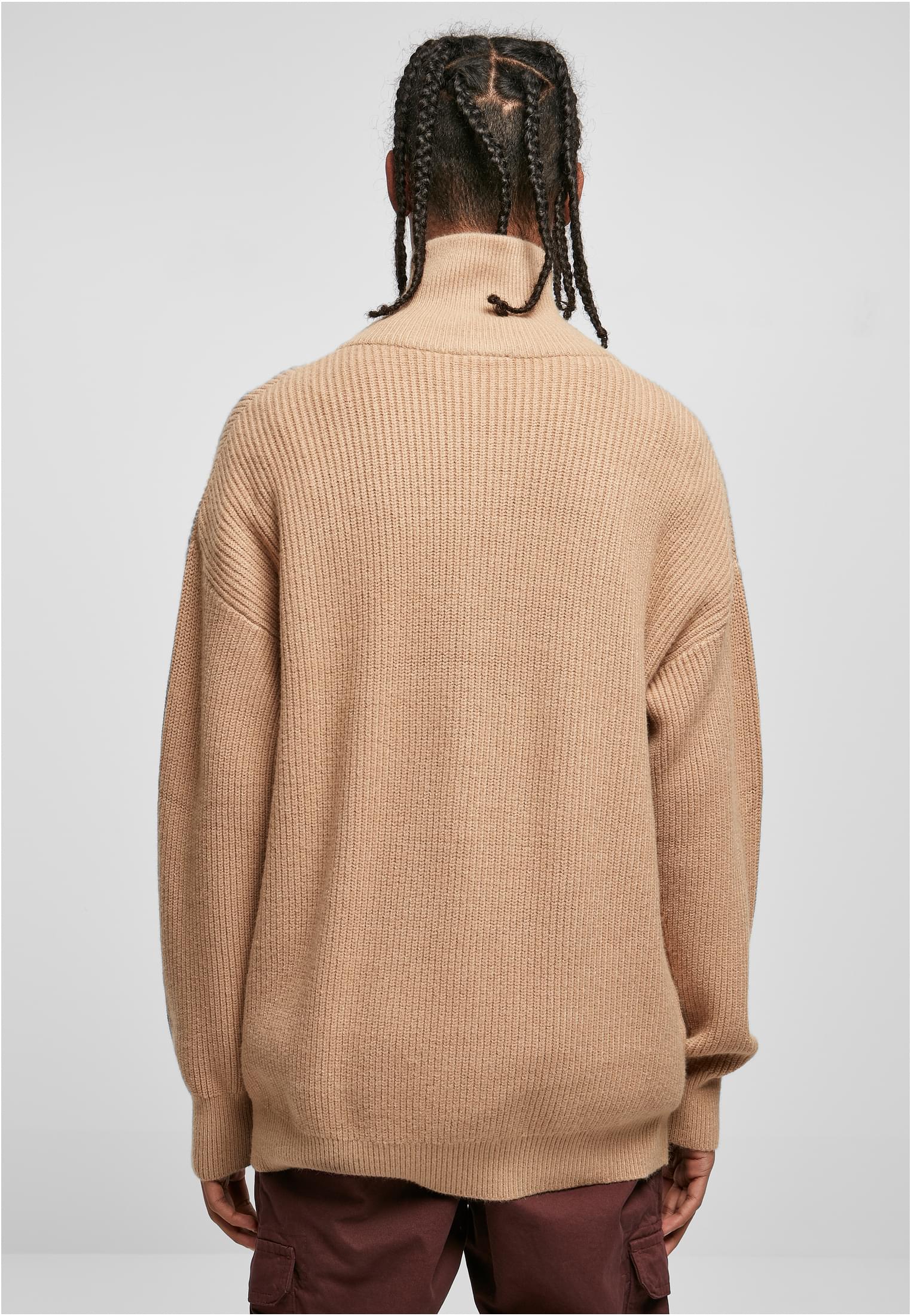 Oversized Knitted Troyer | unionbeige