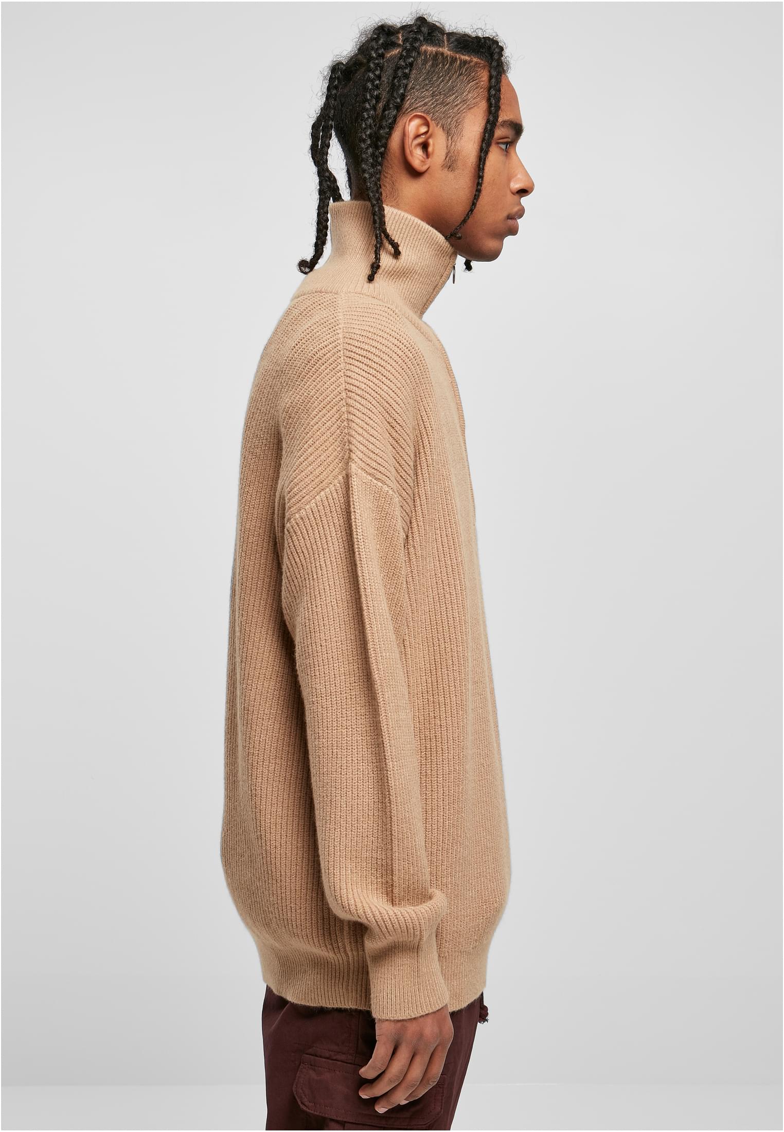 Oversized Knitted Troyer | unionbeige