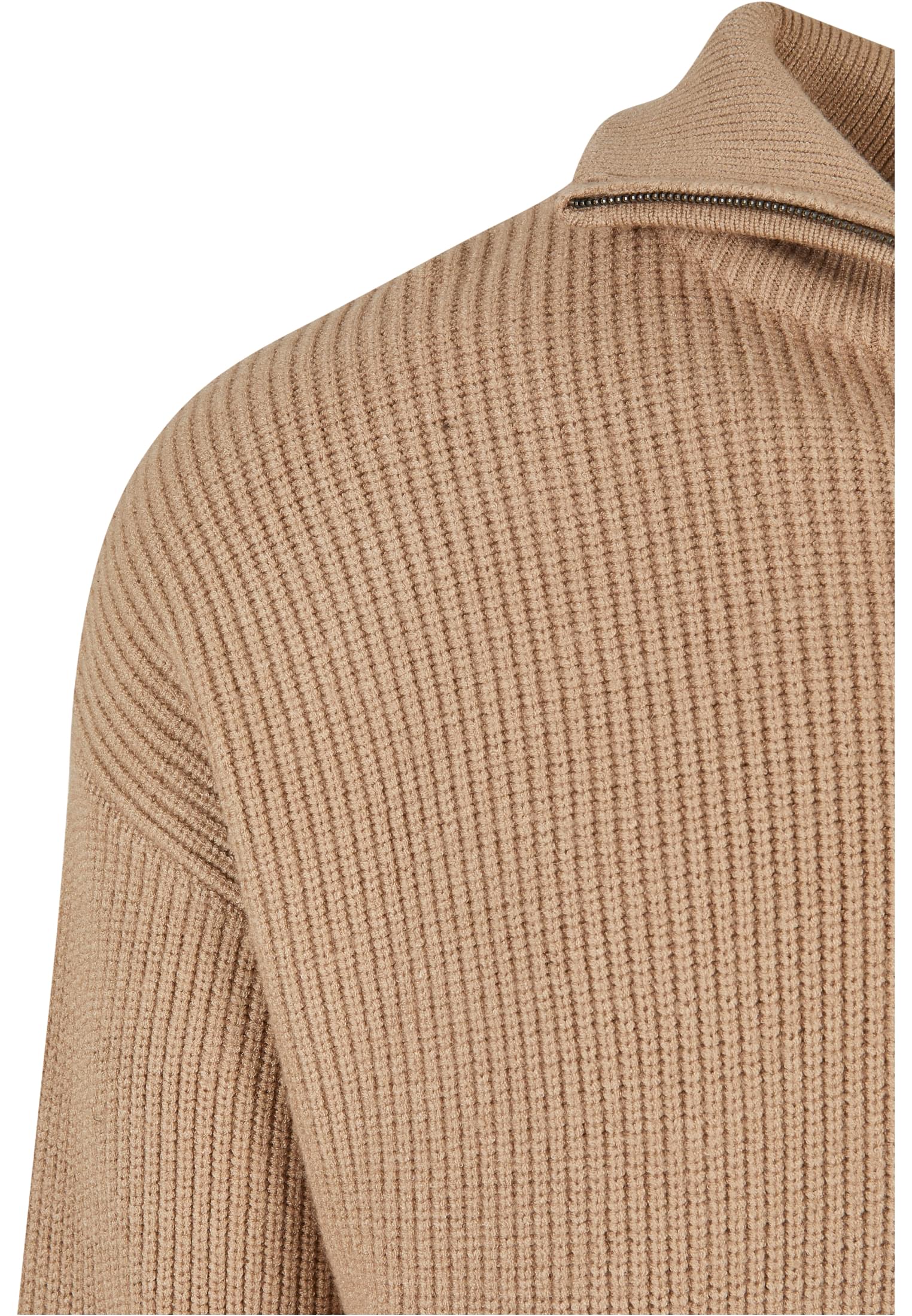 Oversized Knitted Troyer | unionbeige