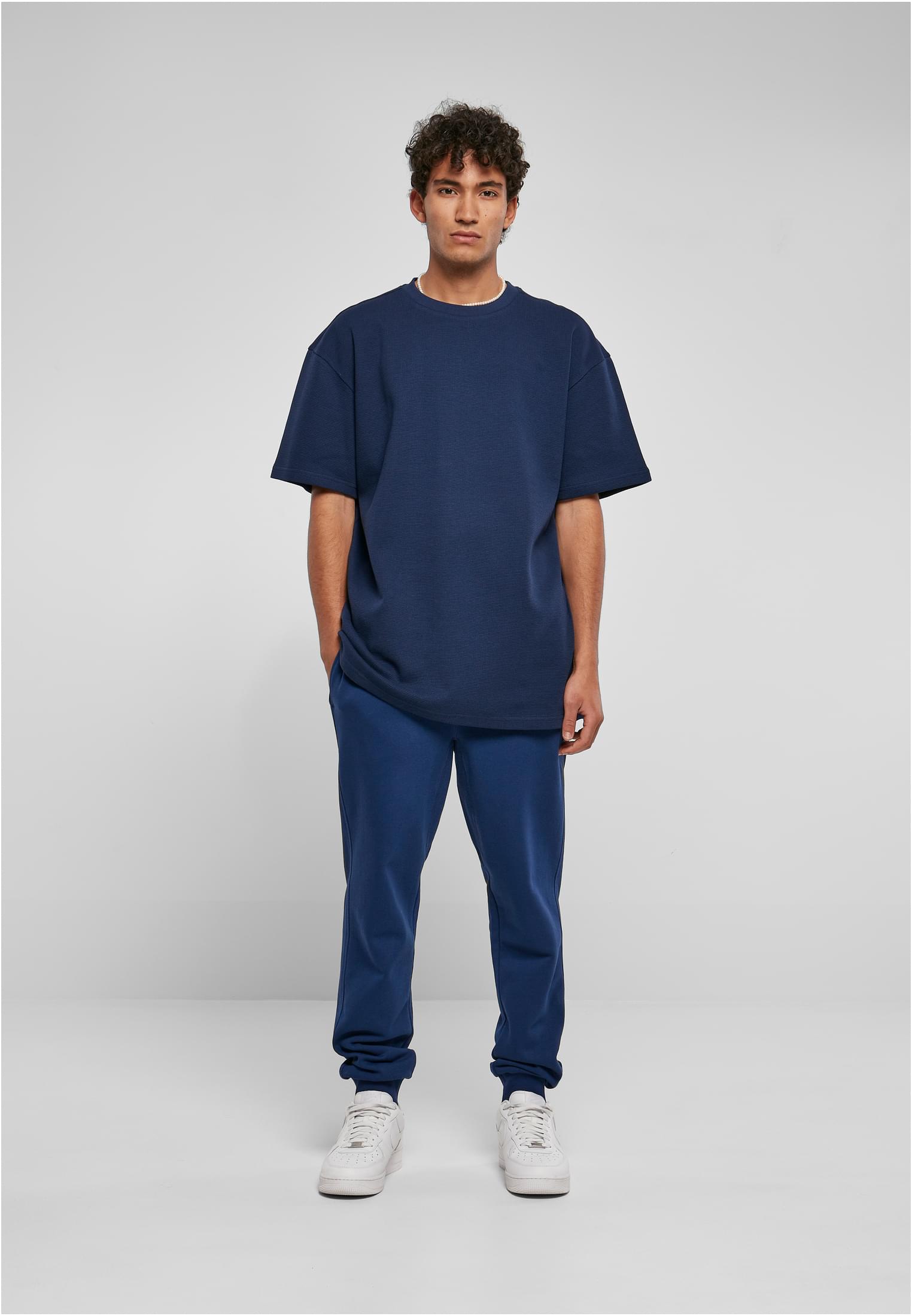 Oversized Waffle Tee | darkblue