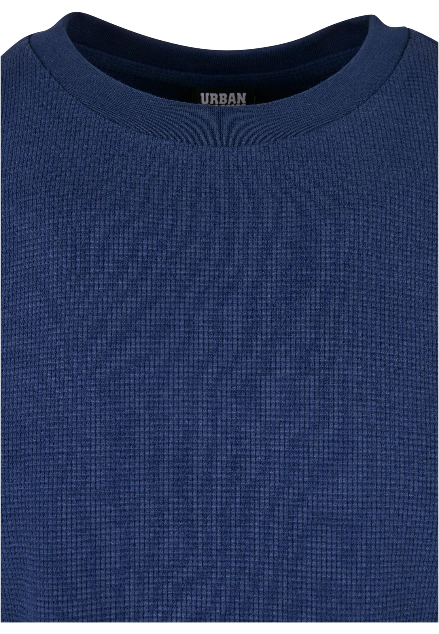 Oversized Waffle Tee | darkblue