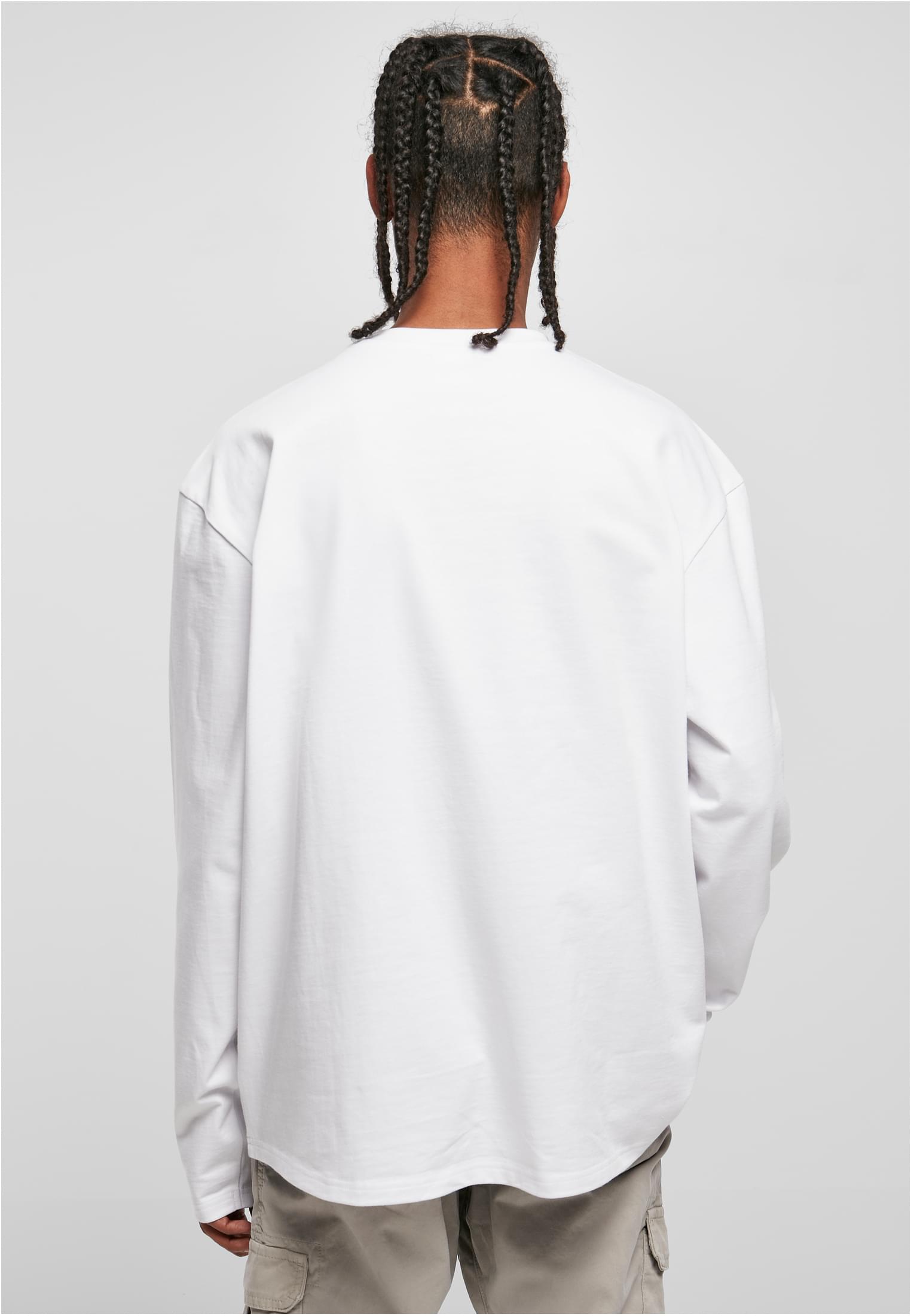 Ultra Heavy Oversized Longsleeve | white