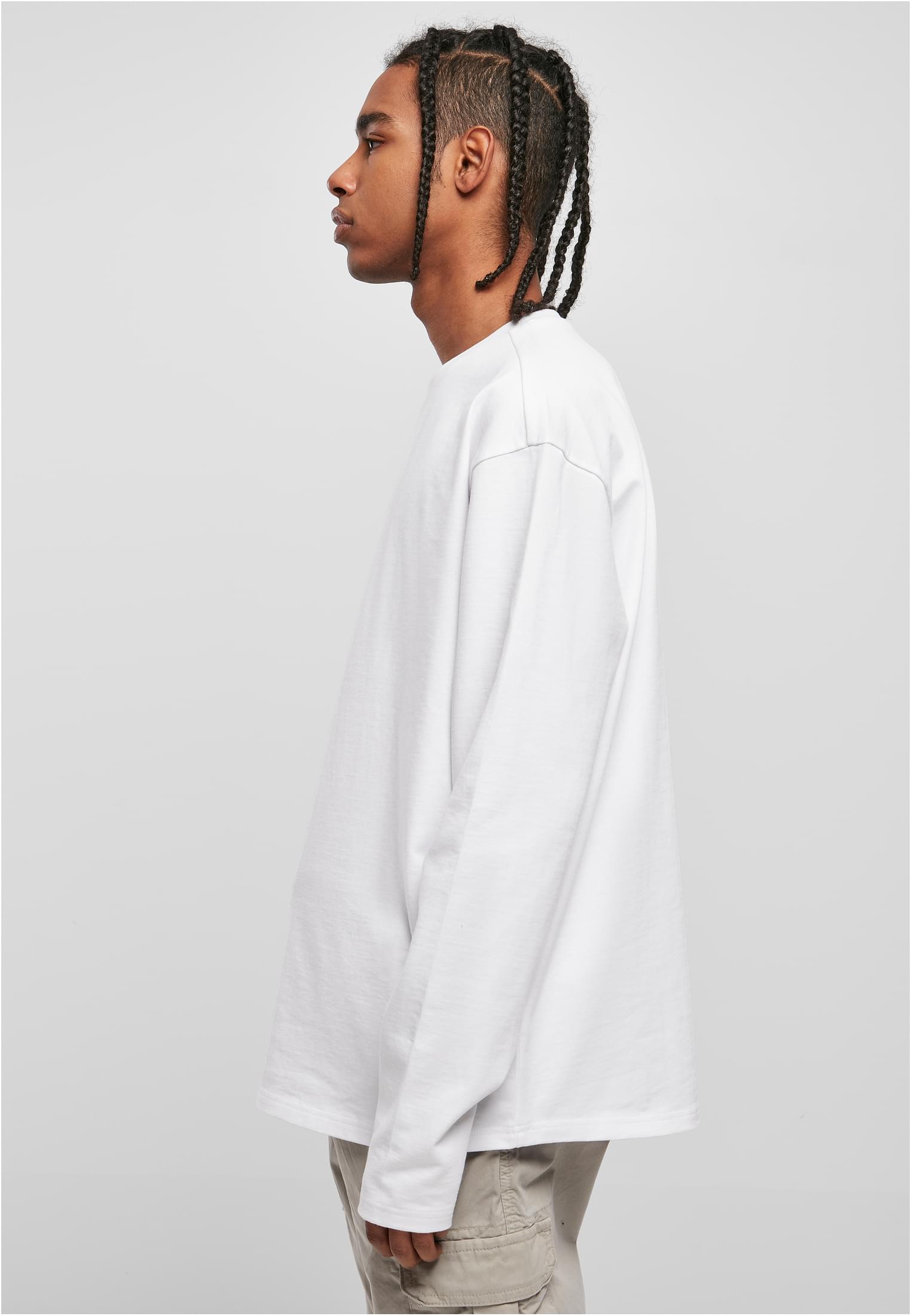 Ultra Heavy Oversized Longsleeve | white