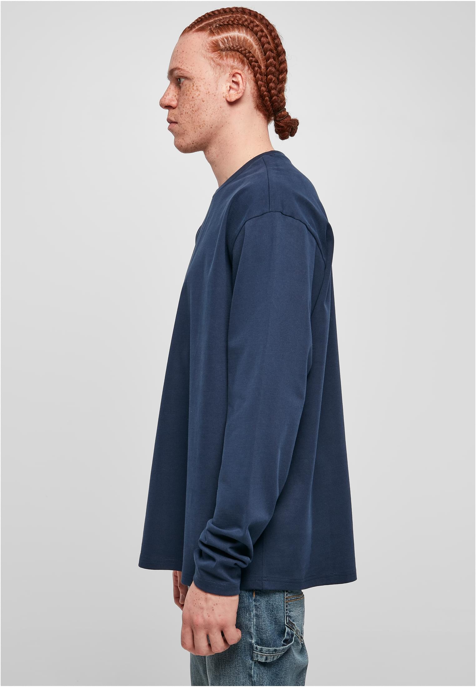 Ultra Heavy Oversized Longsleeve | darkblue