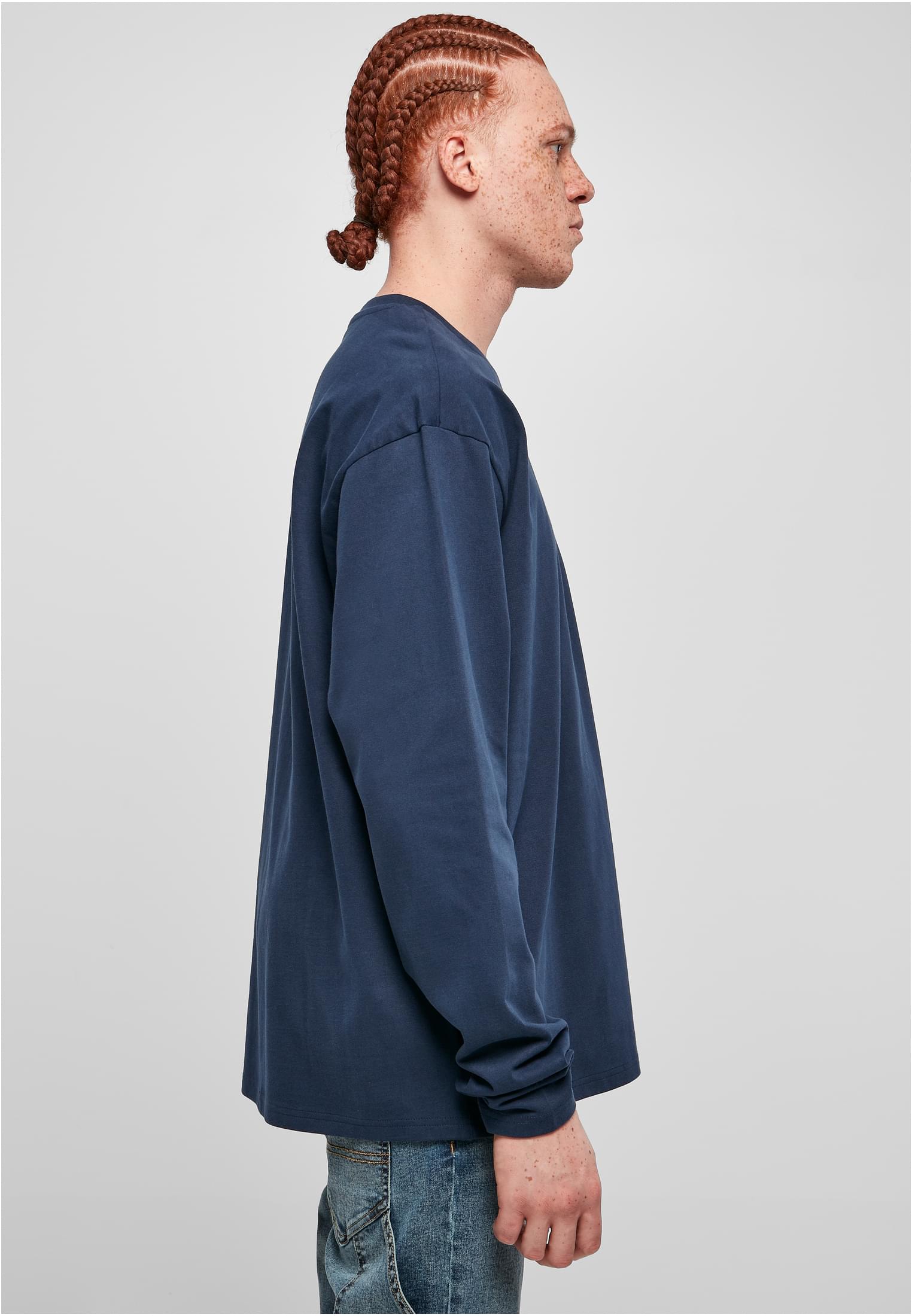 Ultra Heavy Oversized Longsleeve | darkblue