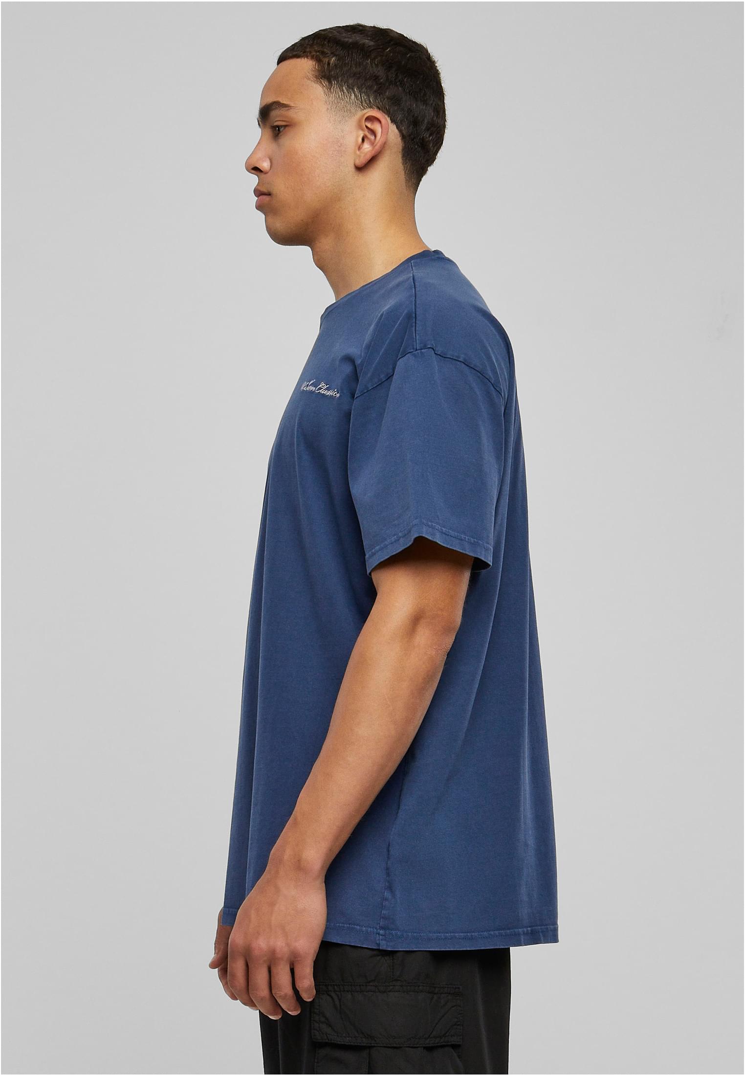 Oversized Small Embroidery Tee | spaceblue