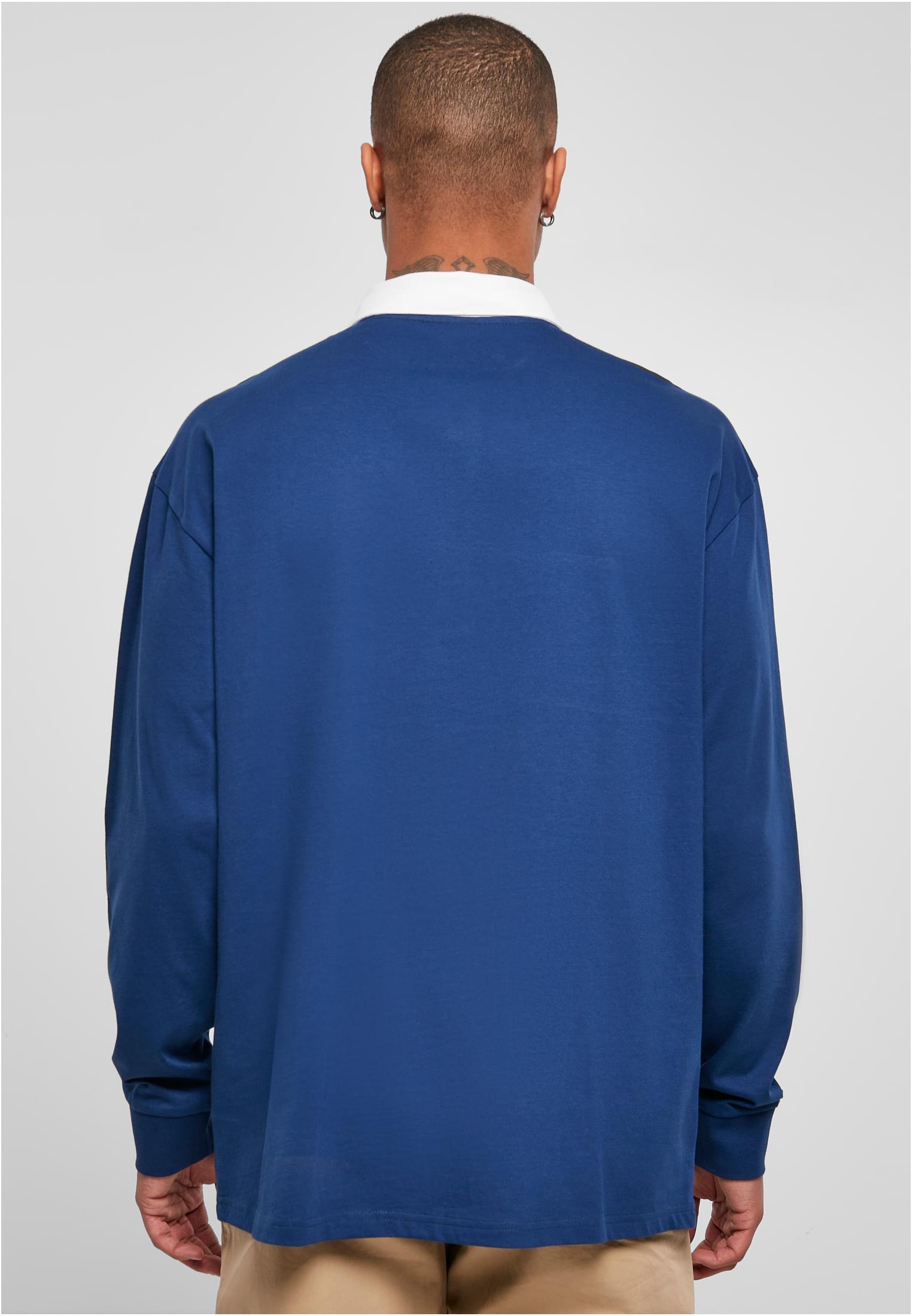 Oversized Rugby Longsleeve | spaceblue