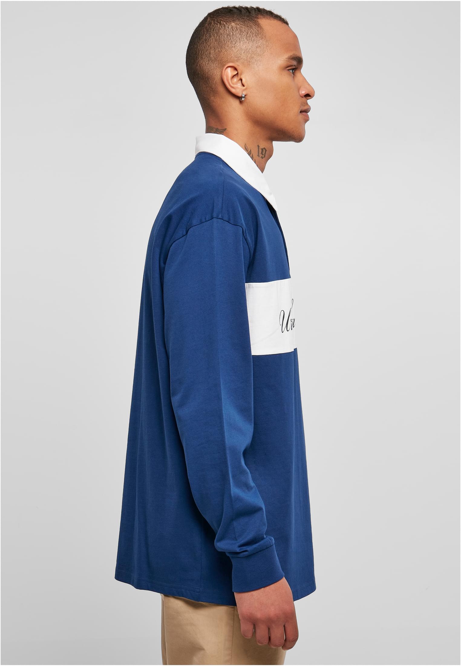 Oversized Rugby Longsleeve | spaceblue