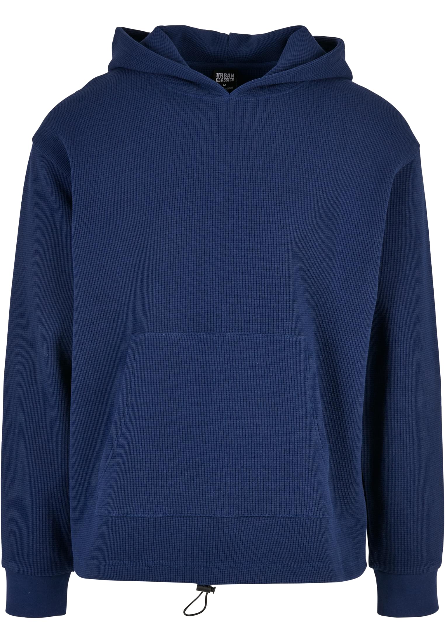 Oversized Waffle Hoody | darkblue