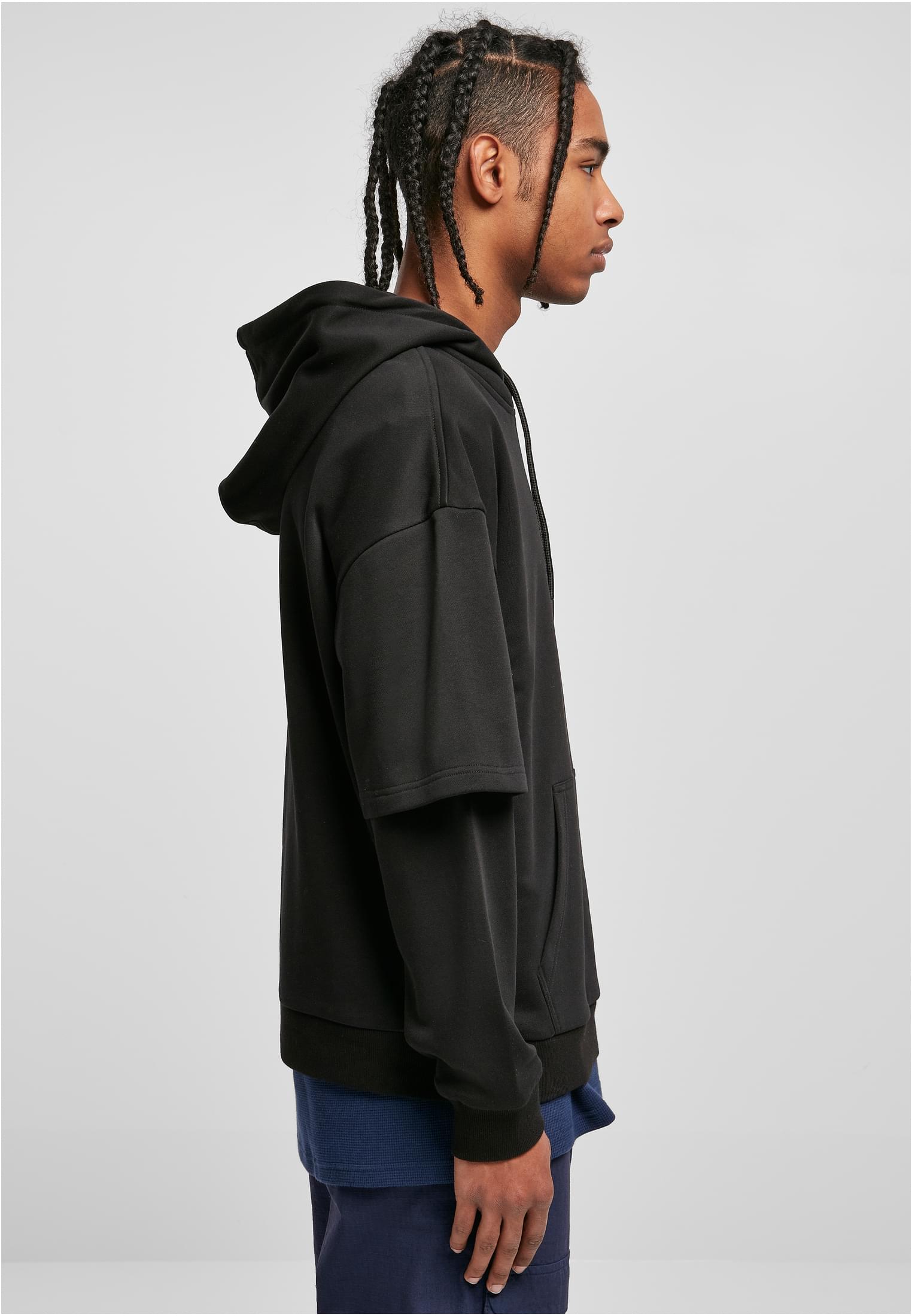 Oversized Doublesleeve Hoody | black