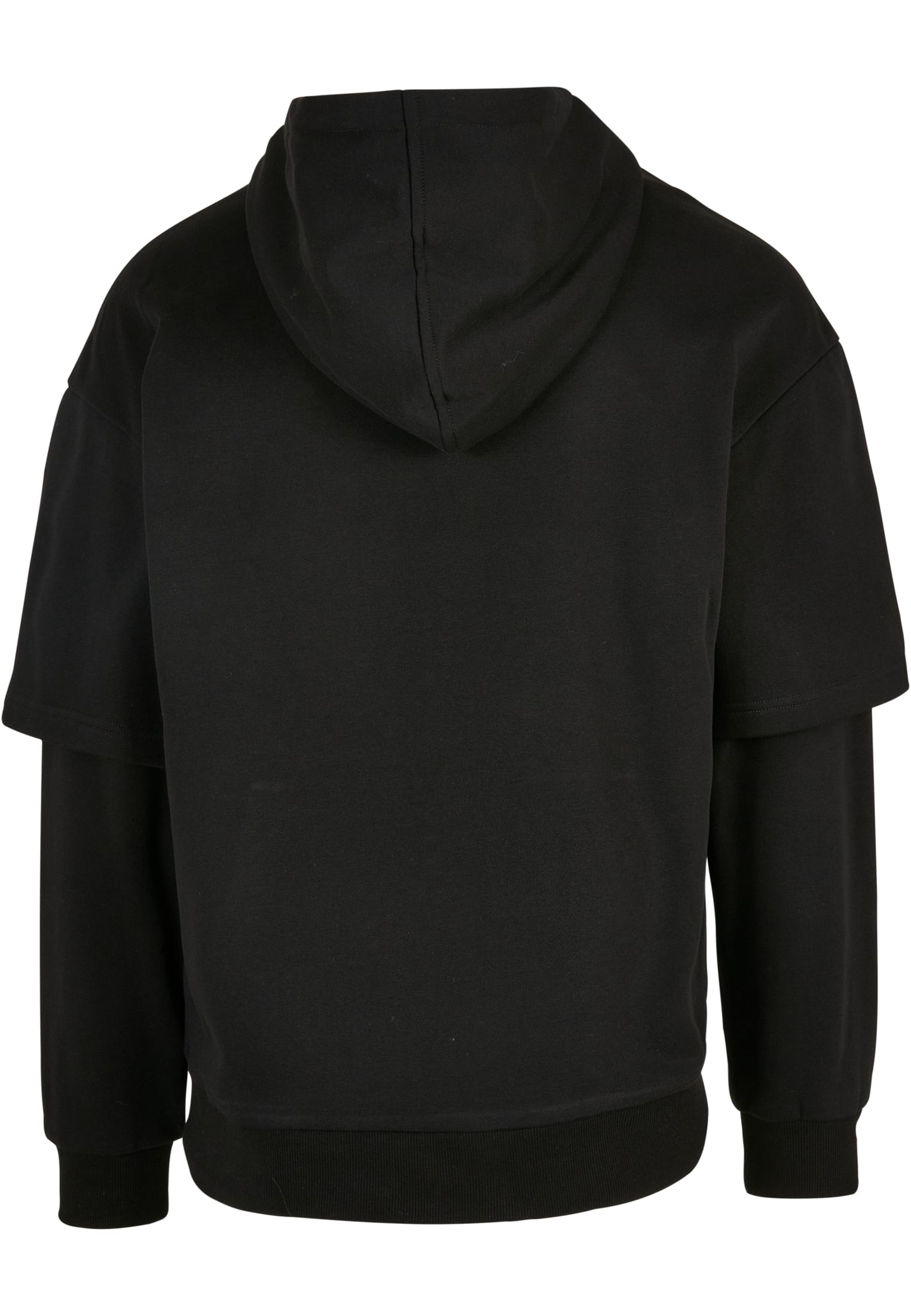 Oversized Doublesleeve Hoody | black