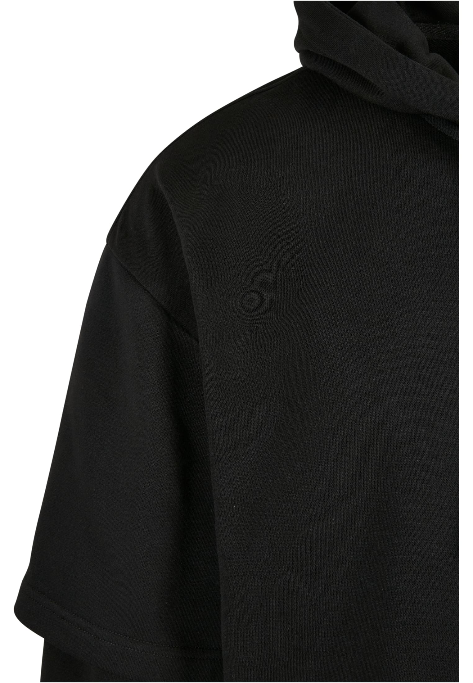 Oversized Doublesleeve Hoody | black