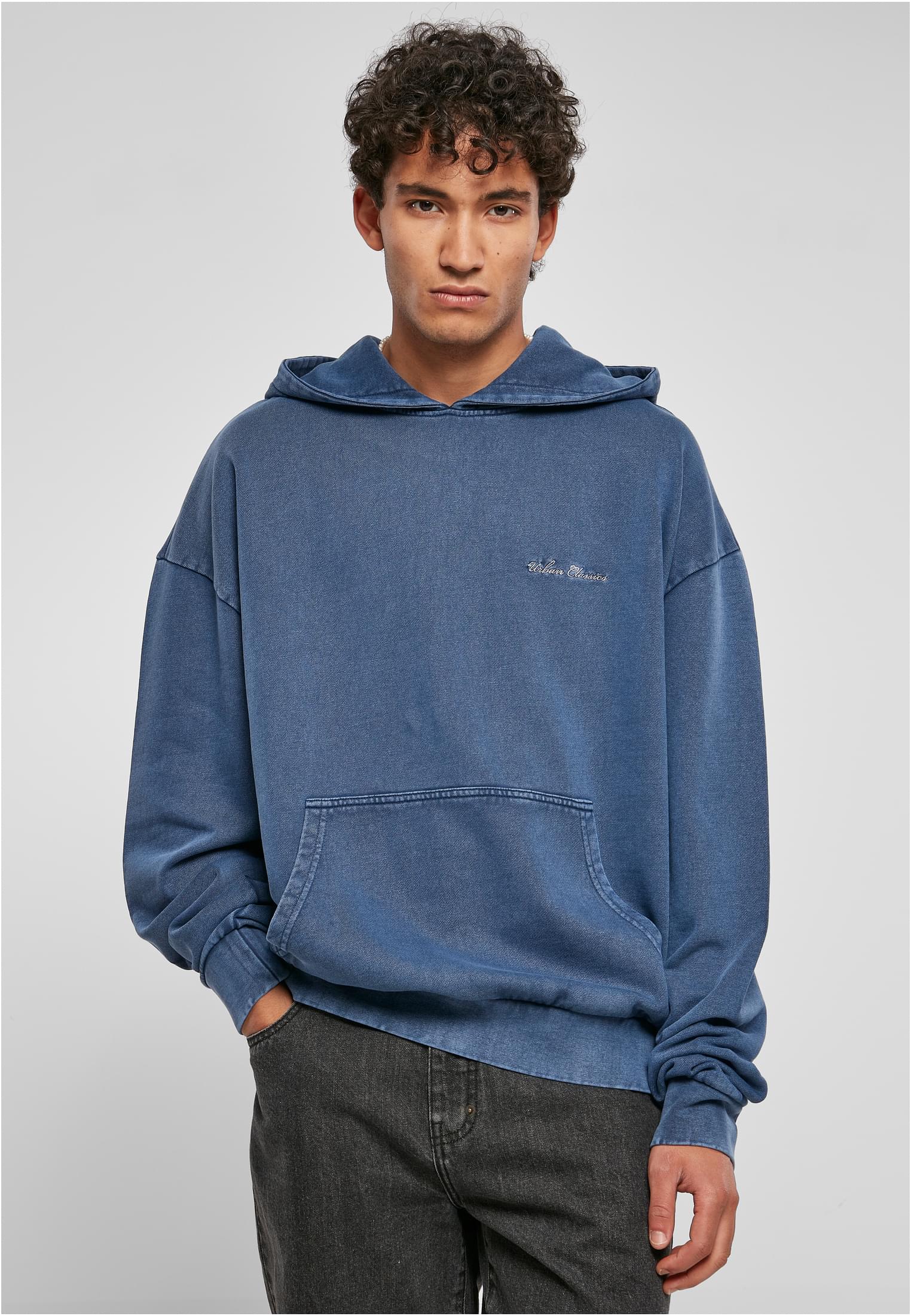 Small Embroidery Hoody | spaceblue