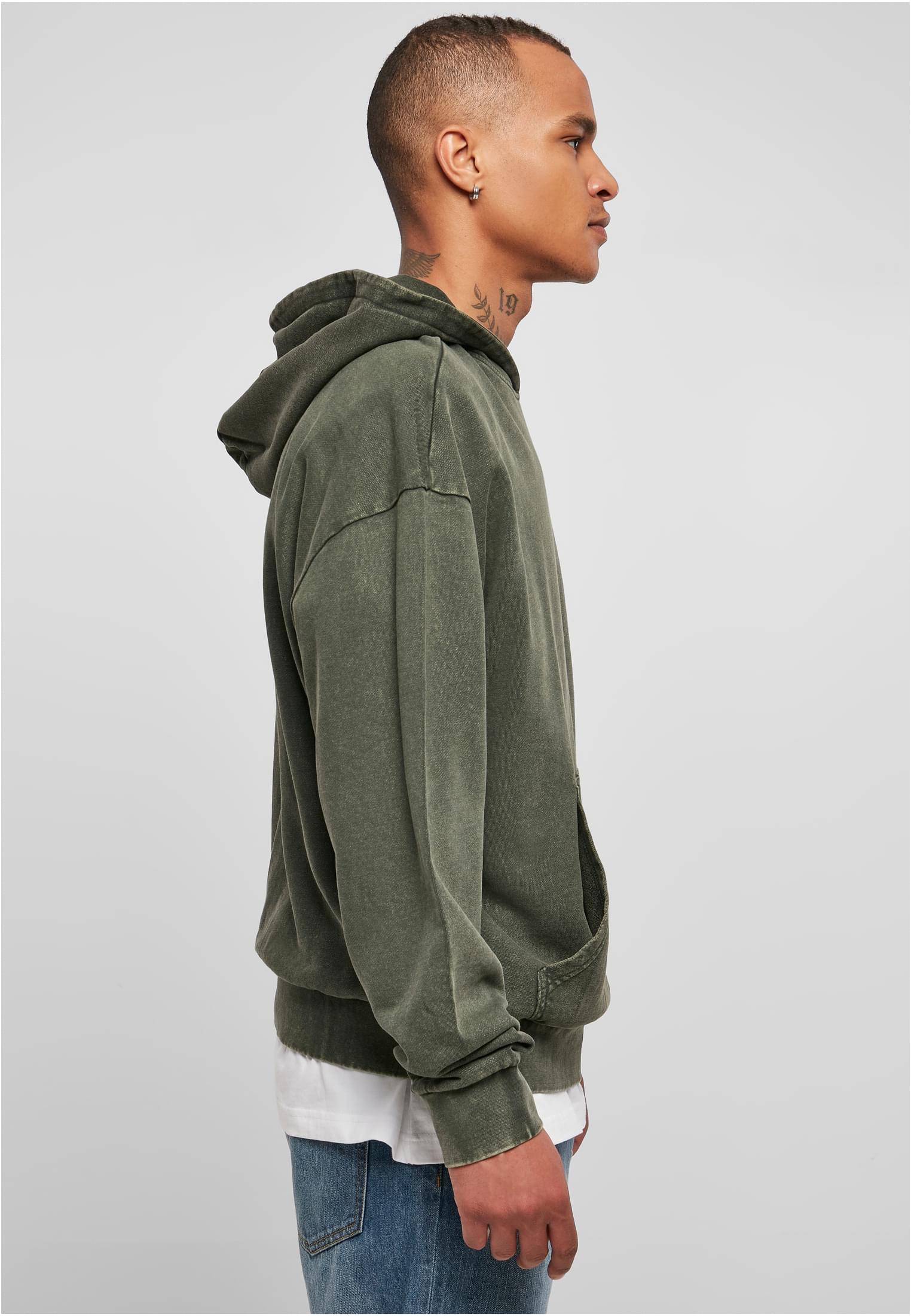 Small Embroidery Hoody | bottlegreen