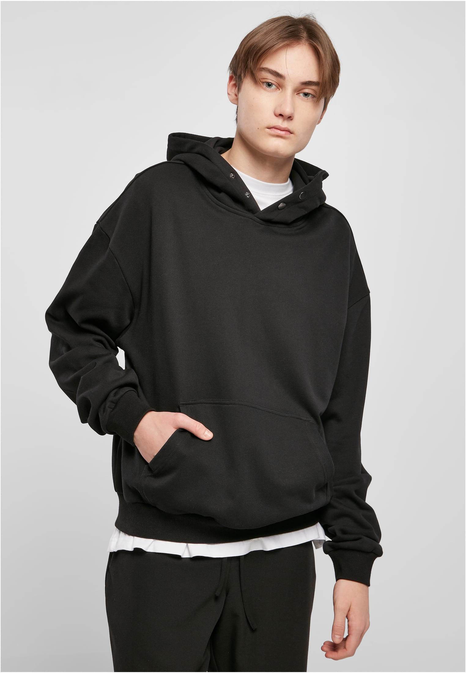 Snap Hoody | black