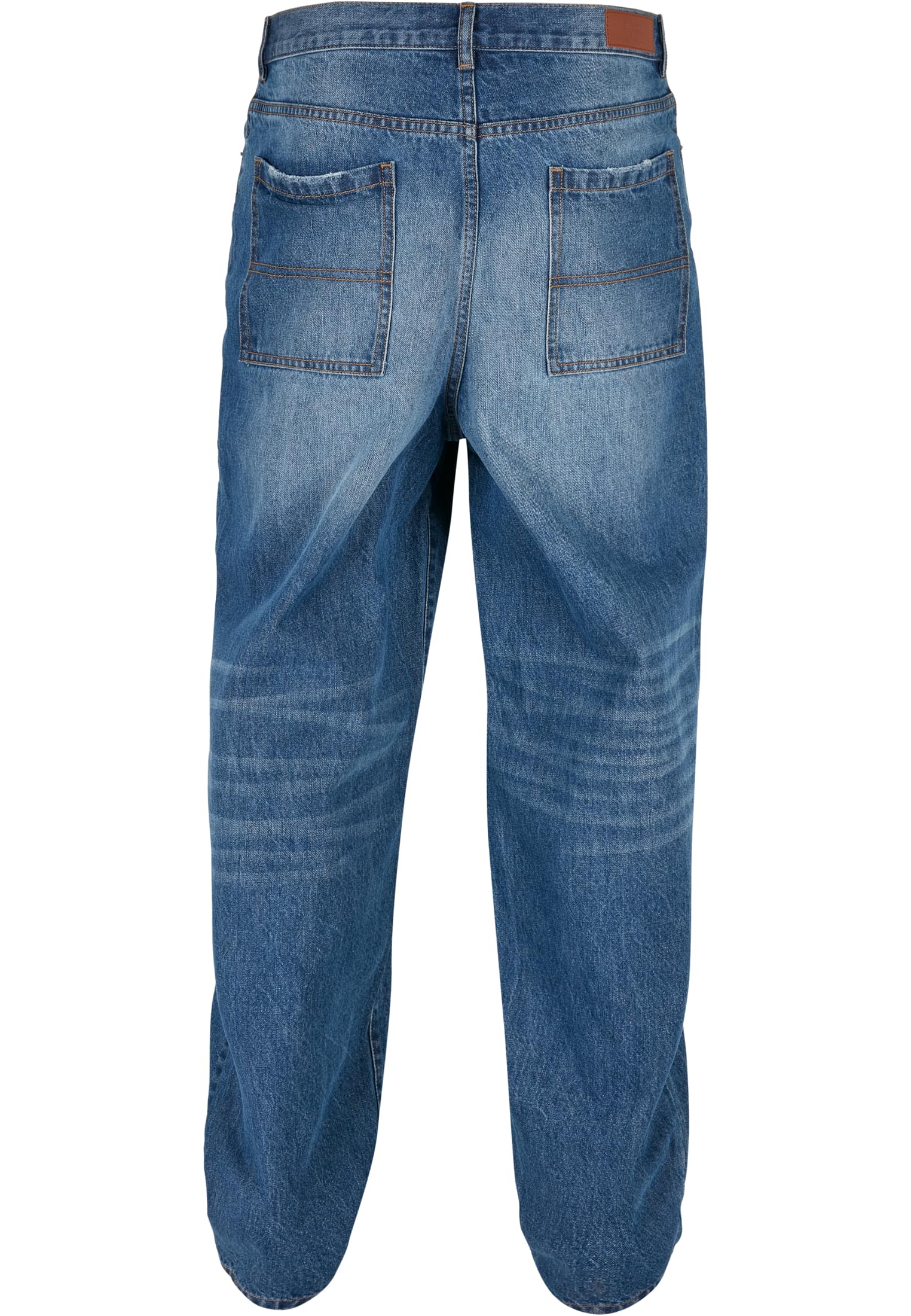 Distressed 90‘s Jeans | mid deepblue destroyed washed