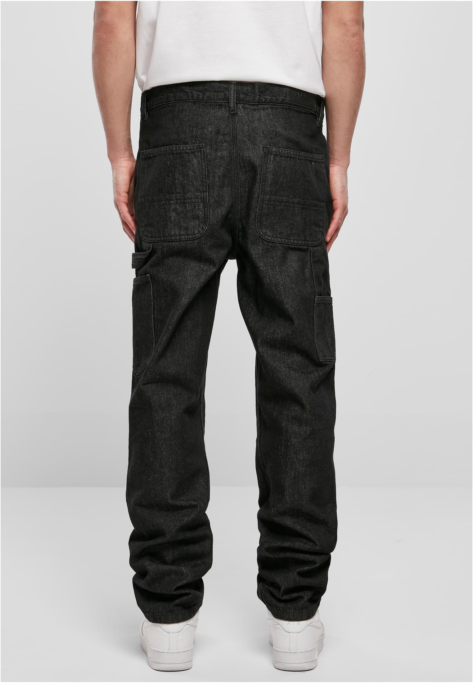 Double Knee Jeans | realblack washed