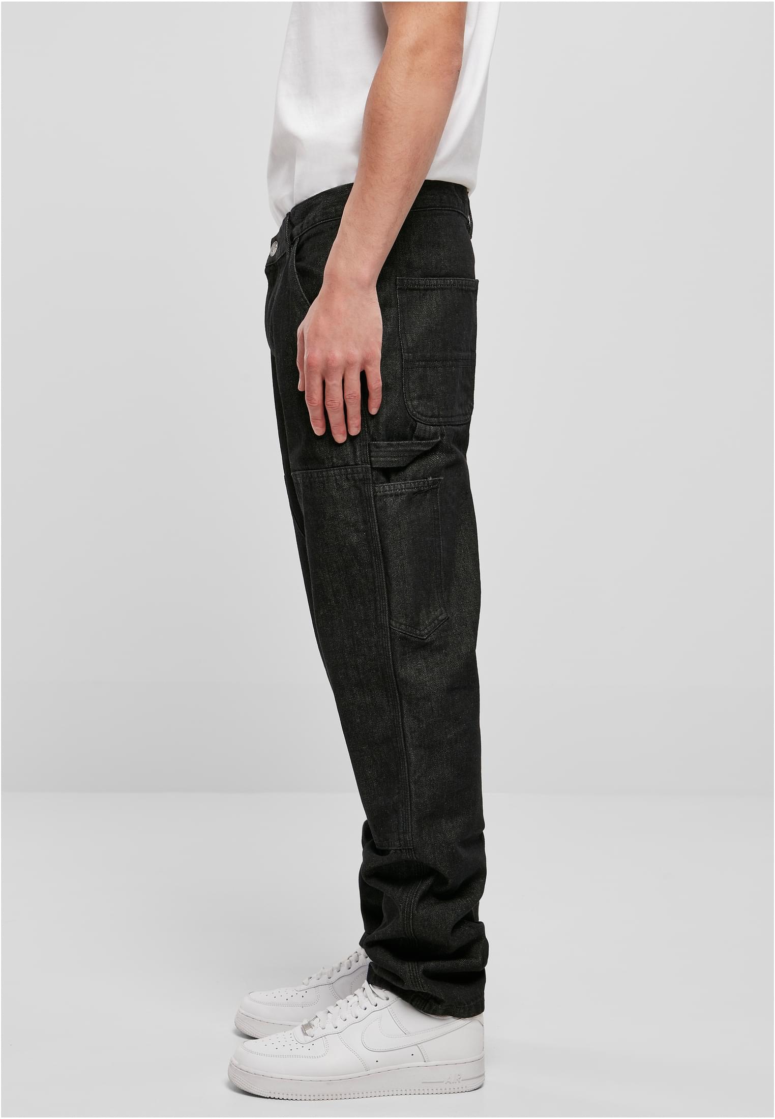 Double Knee Jeans | realblack washed