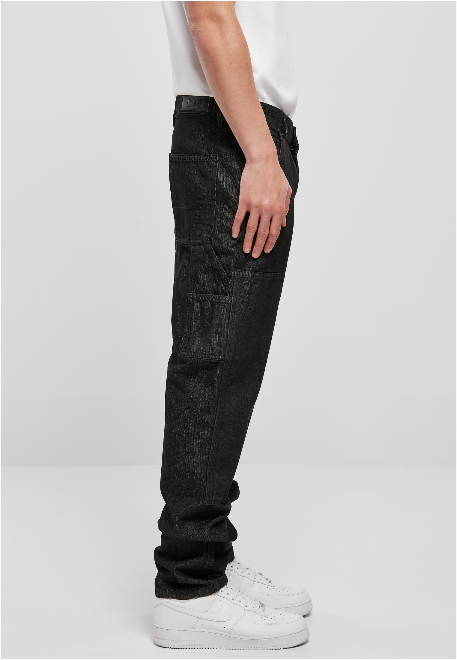 Double Knee Jeans | realblack washed