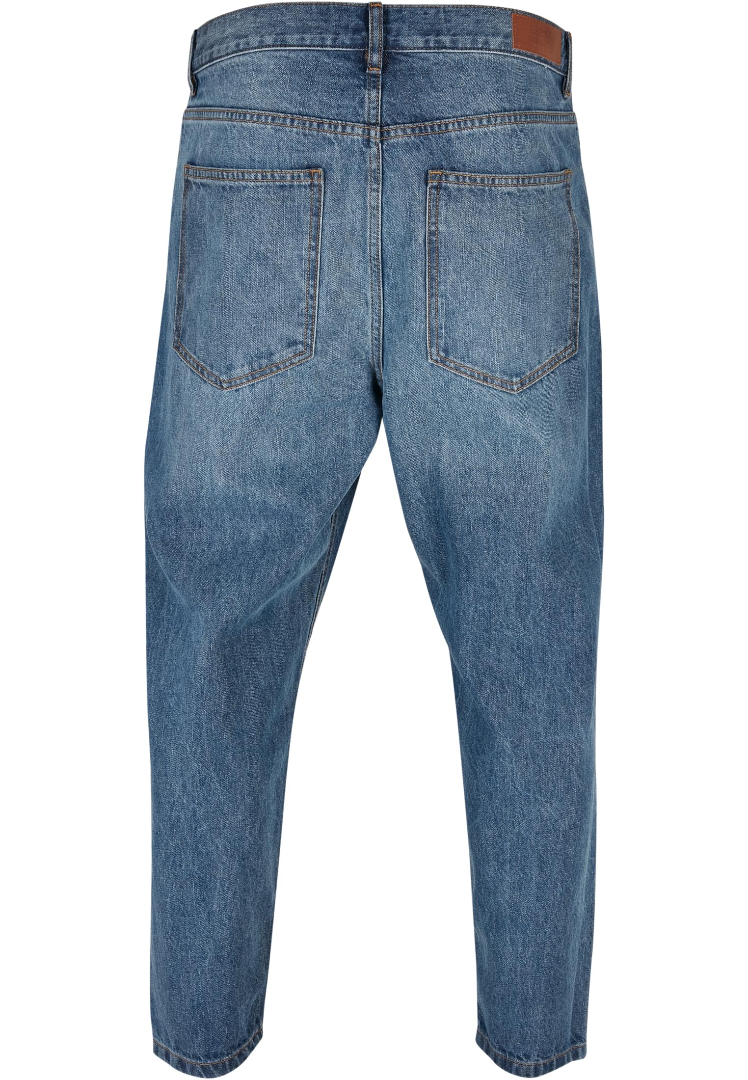 Cropped Tapered Jeans | middeepblue