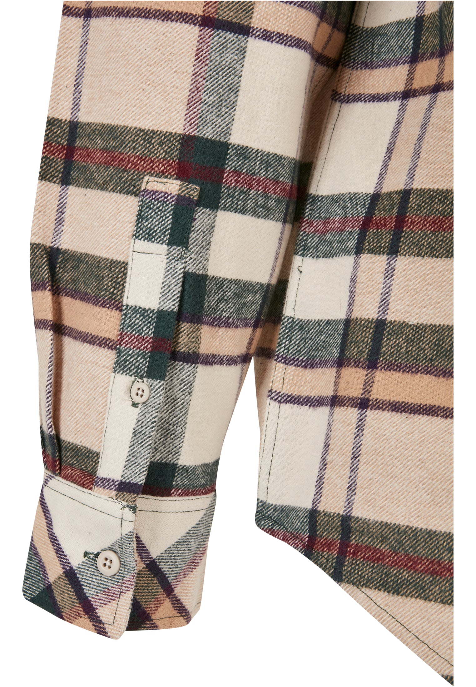 Checked Mountain Shirt | softseagrass/bottlegreen