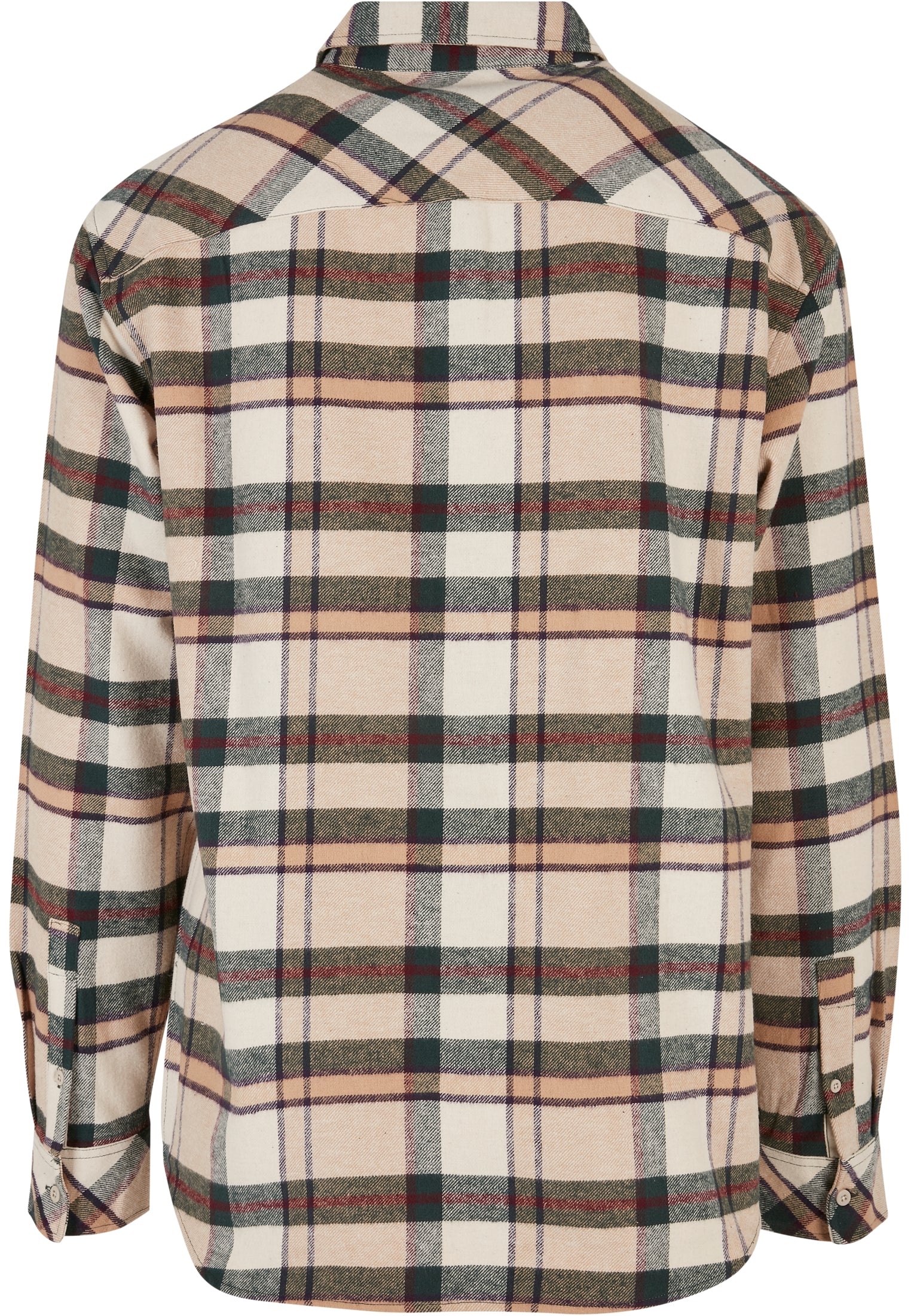 Checked Mountain Shirt | softseagrass/bottlegreen