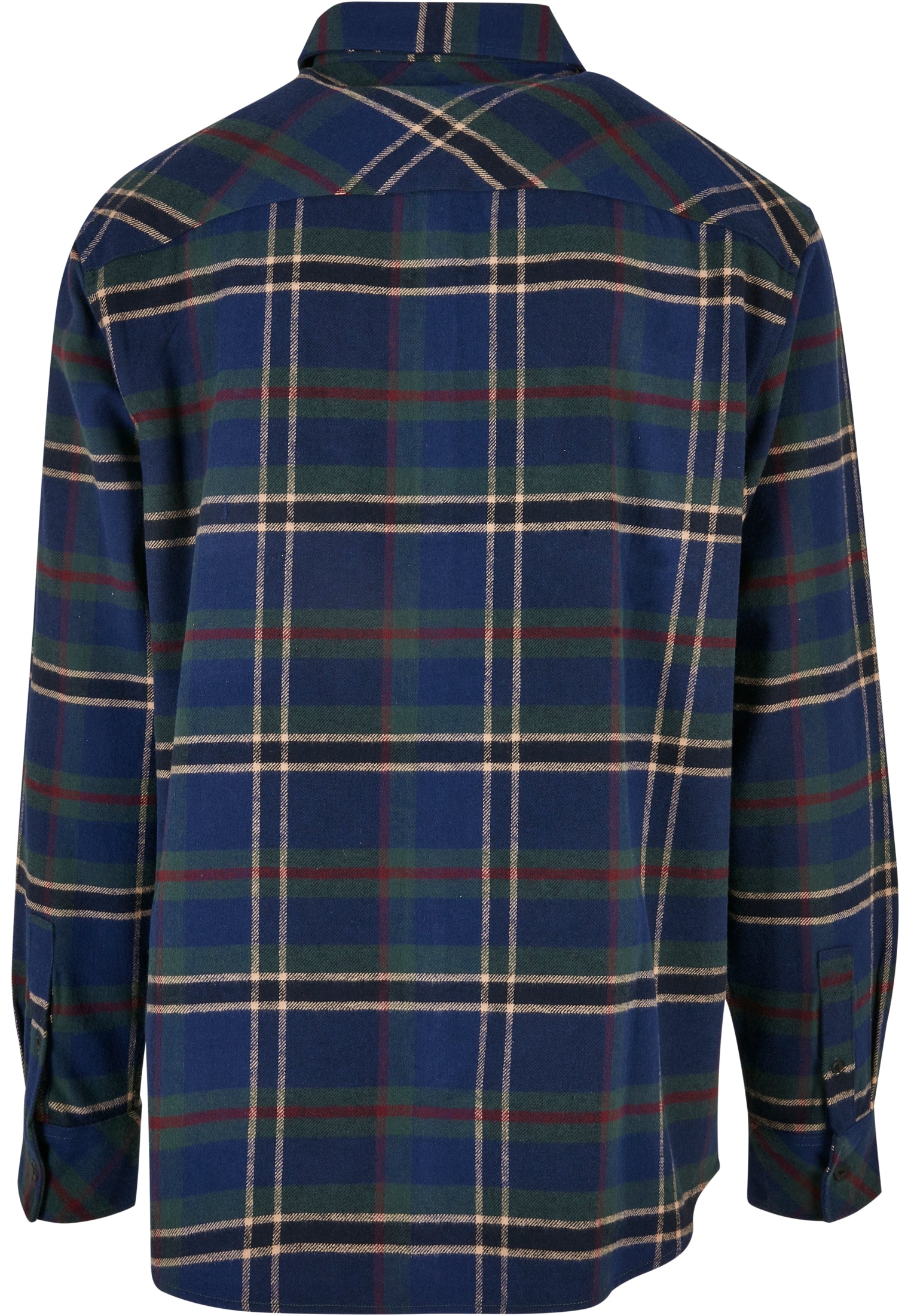 Checked Mountain Shirt | darkblue/bottlegreen