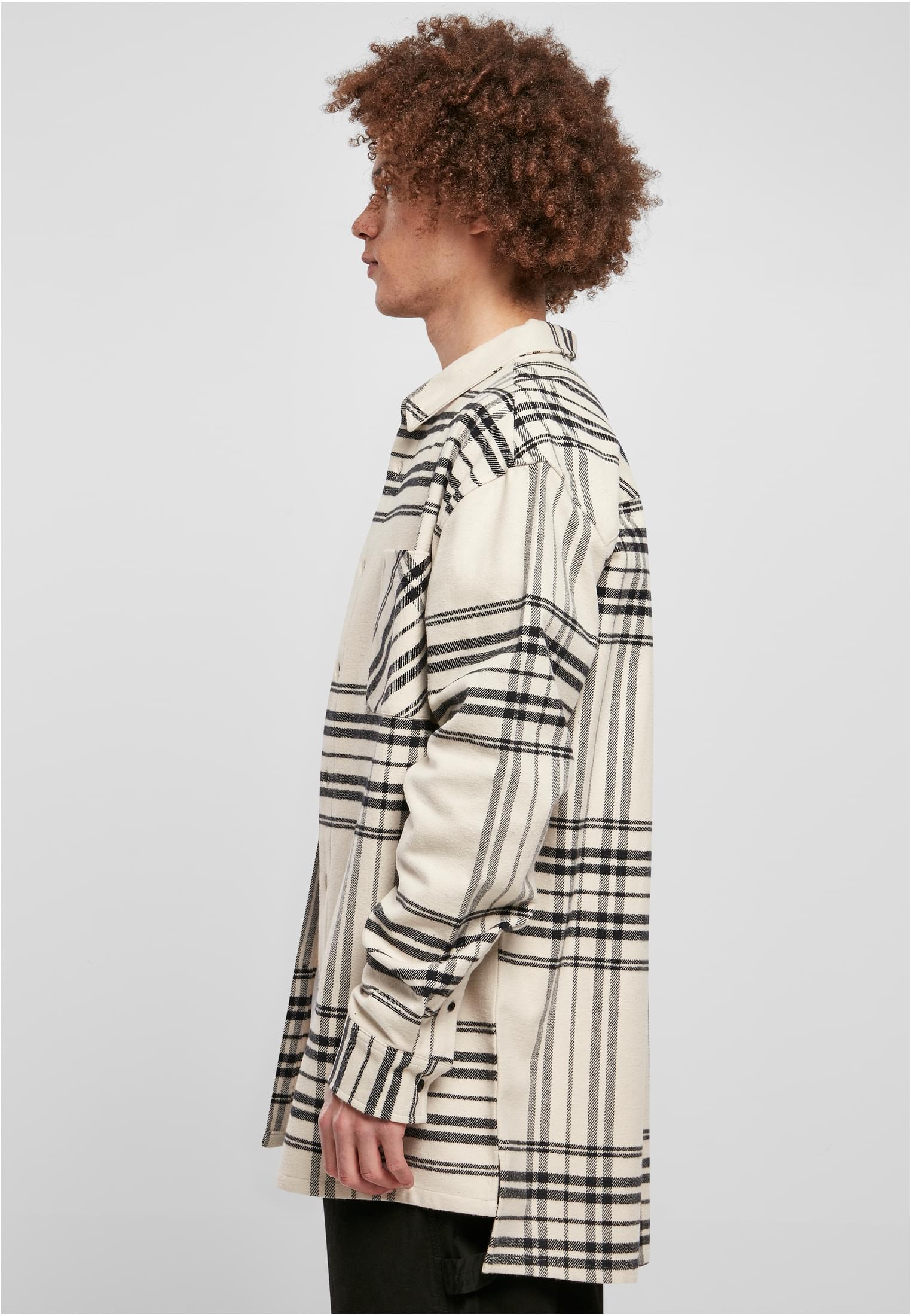 Long Oversized Checked Summit Shirt | softseagrass