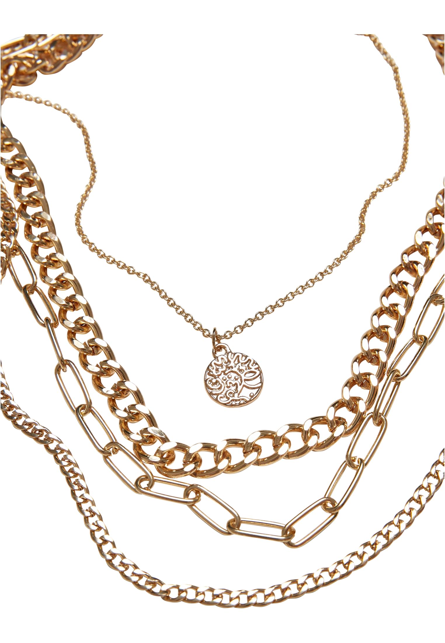 Penumbra Layering Necklace | gold