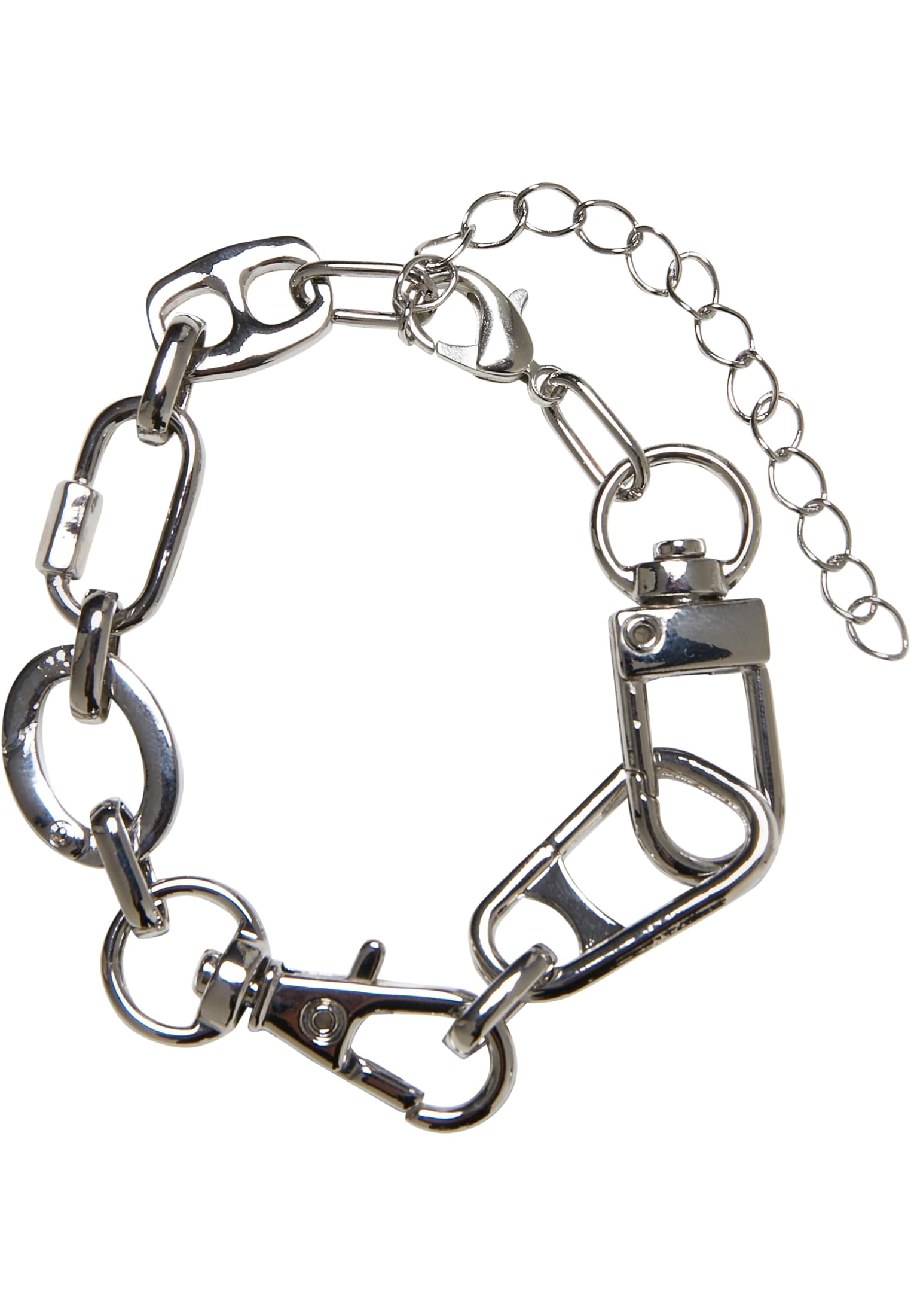 Various Fastener Bracelet | silver