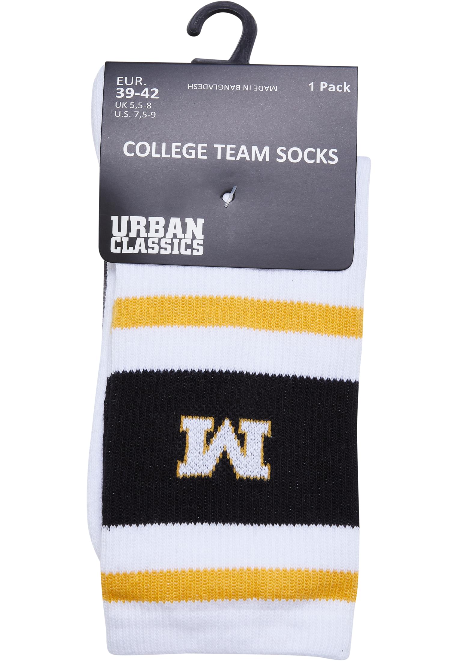 College Team Socks | californiayellow/black/white