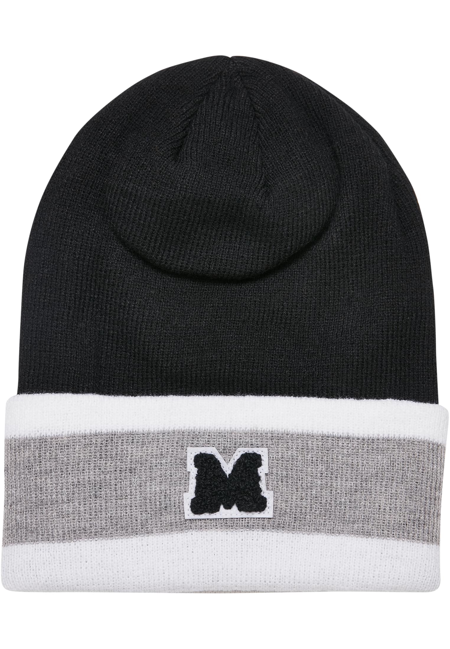 College Team Beanie | black/heathergrey/white