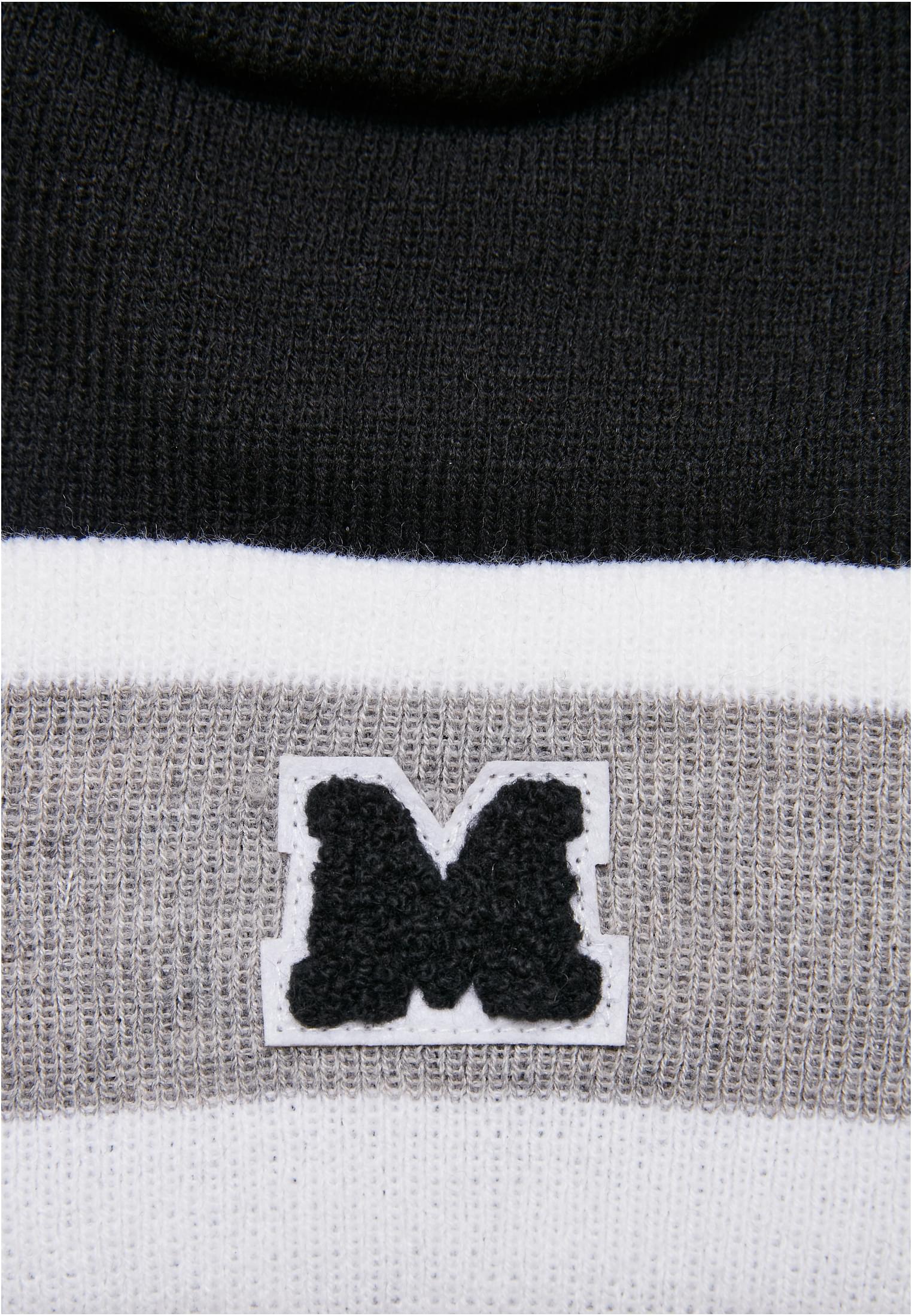 College Team Beanie | black/heathergrey/white