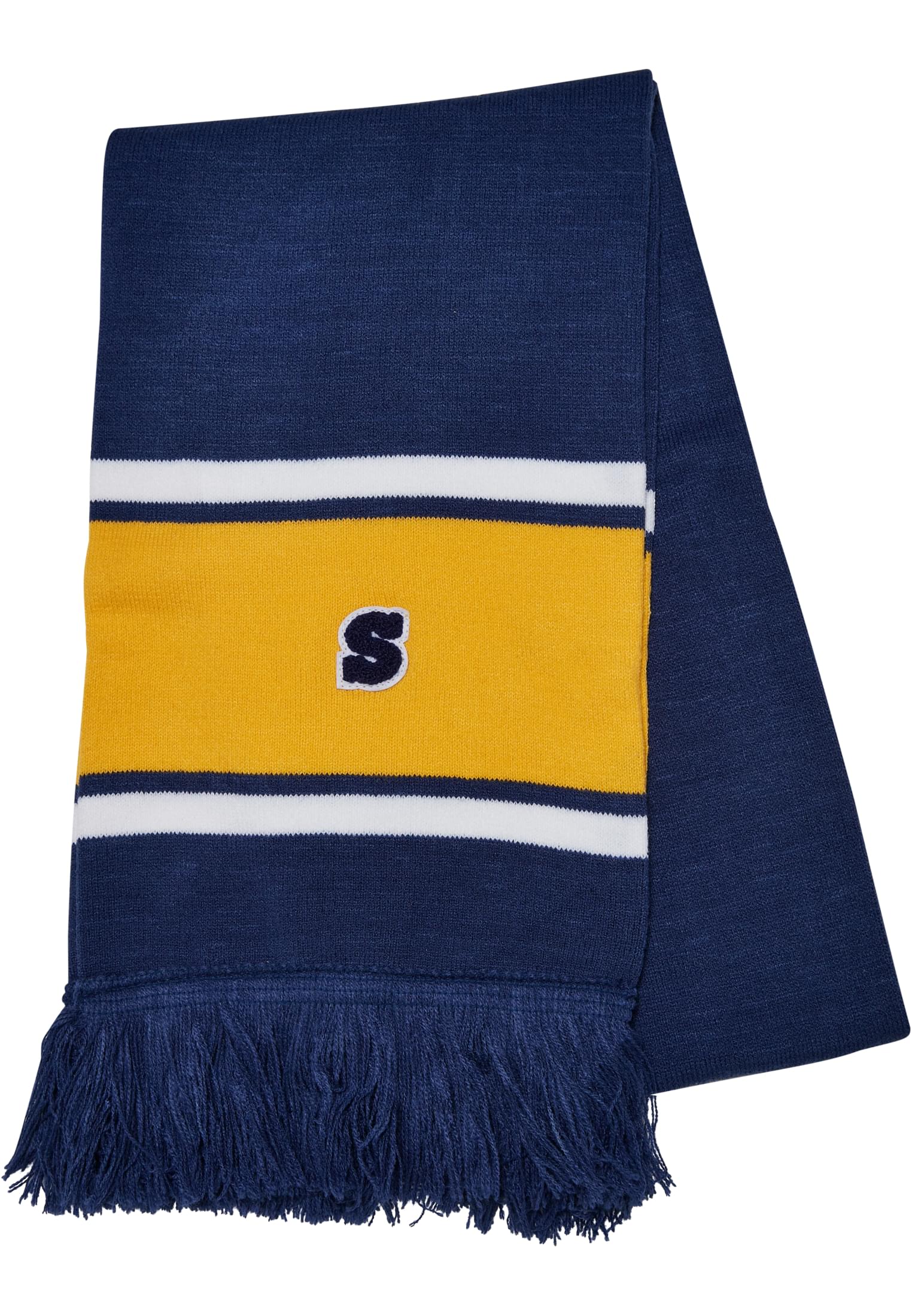 College Team Scarf | spaceblue/californiayellow/wht