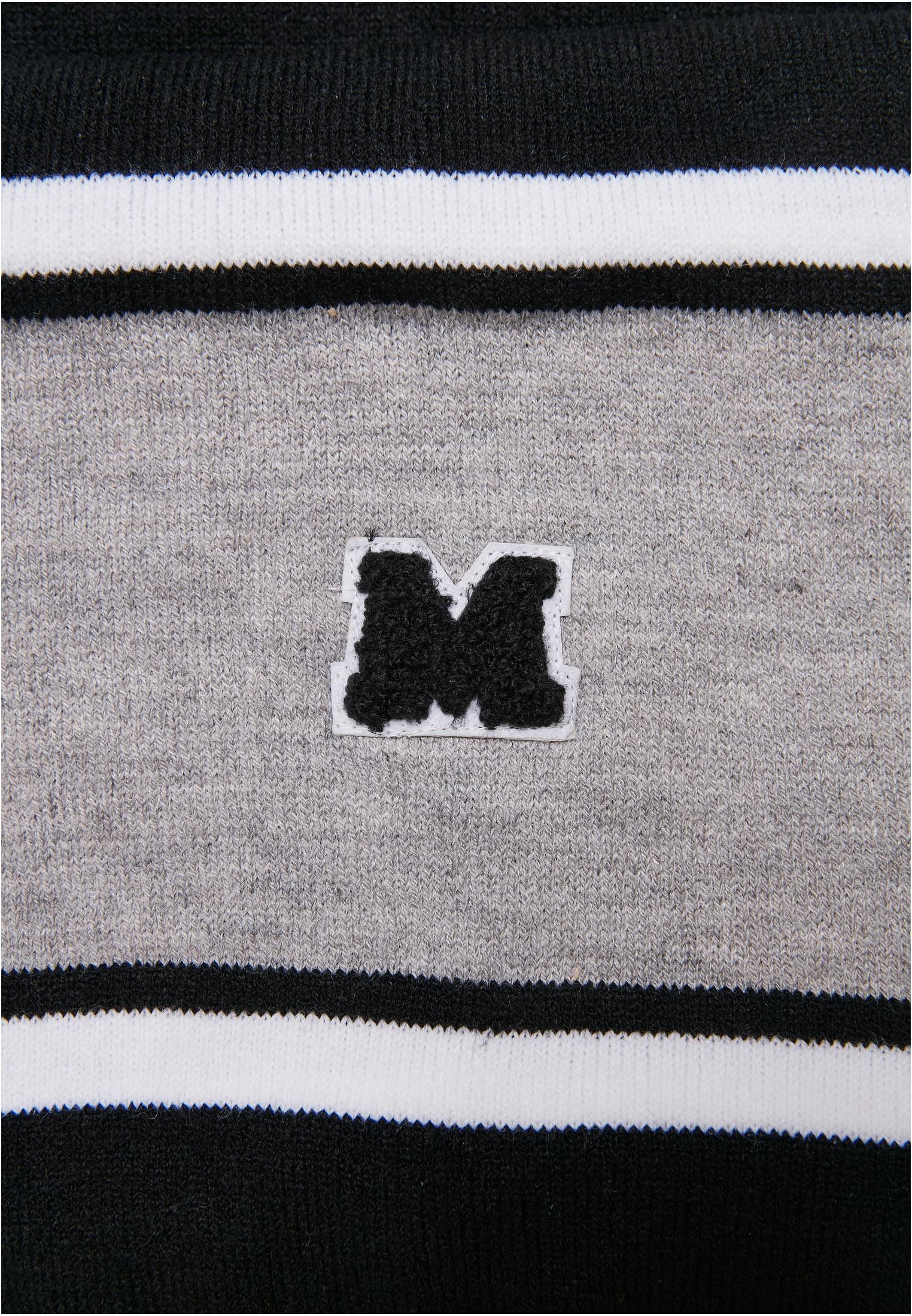 College Team Scarf | black/heathergrey/white