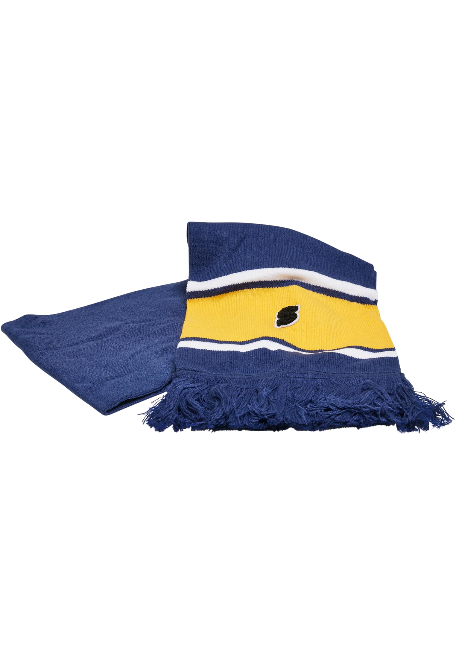 College Team Package Beanie and Scarf | spaceblue/californiayellow/wht