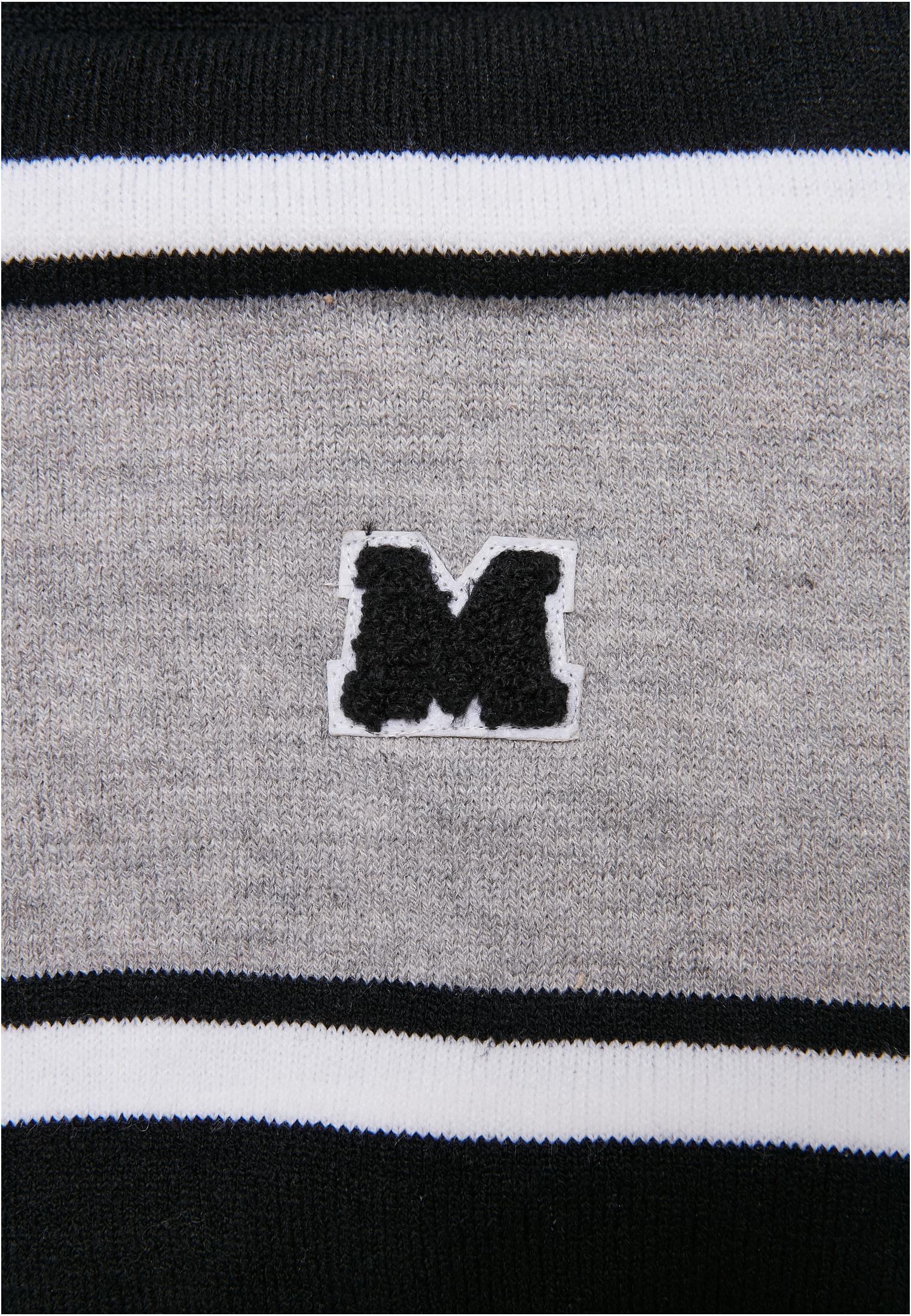 College Team Package Beanie and Scarf | black/heathergrey/white