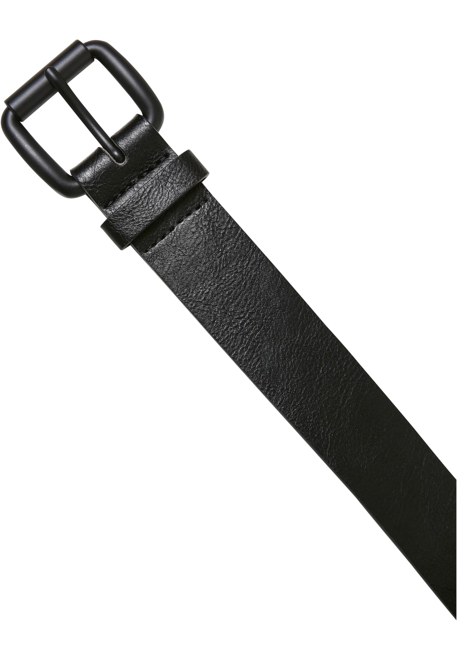 Synthetic Leather Thorn Buckle Casual Belt | black