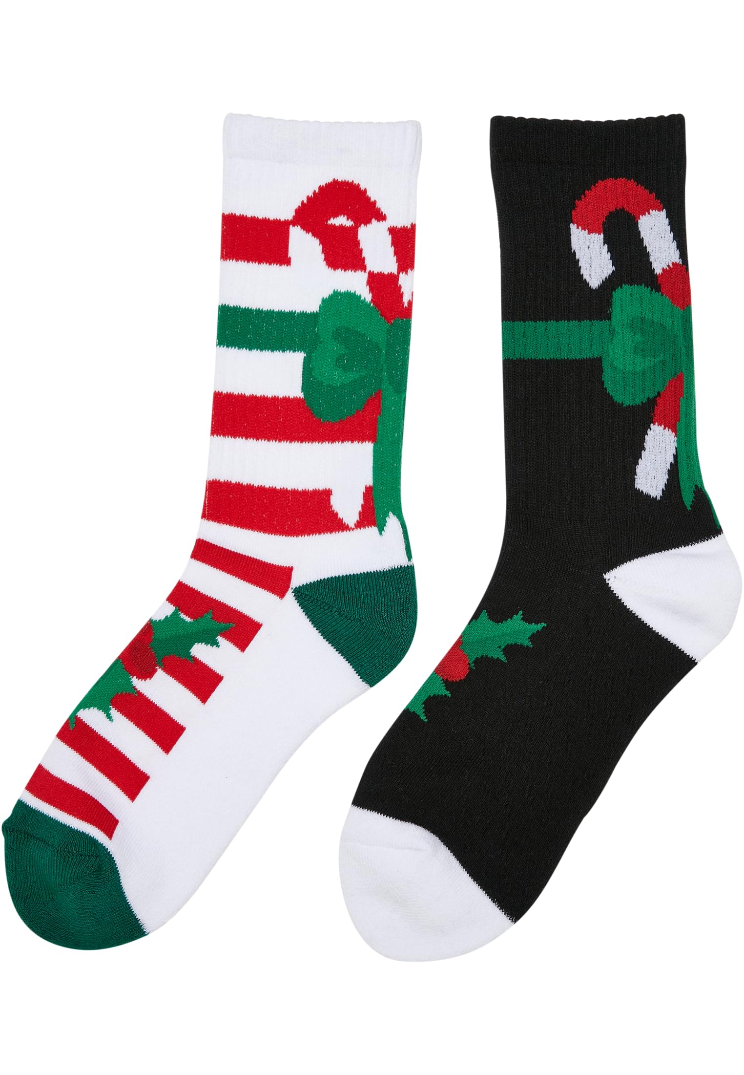 Fancy X-Mas Candy Socks 2-Pack | multicolor