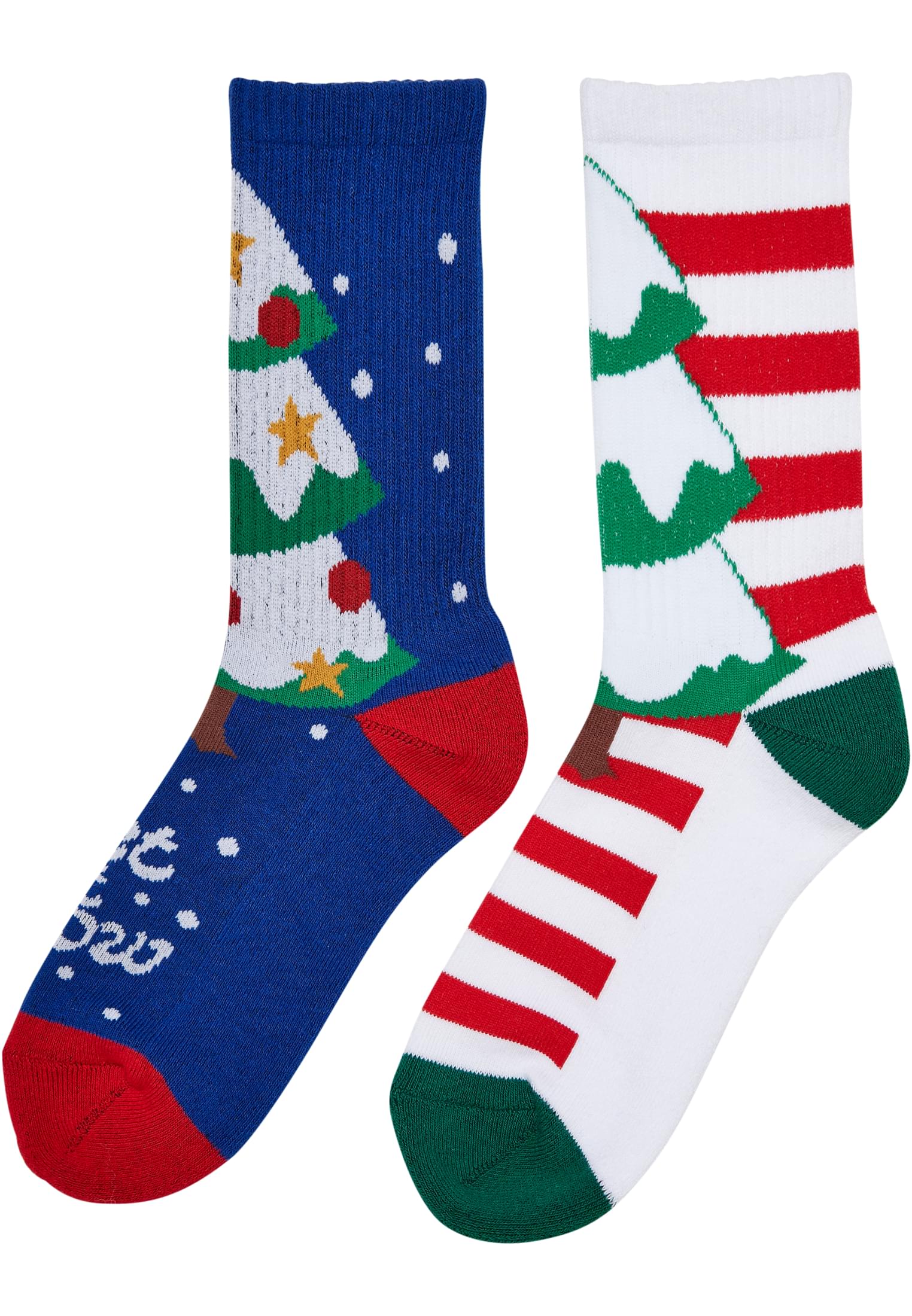 Fancy X-Mas Tree Socks 2-Pack | multicolor