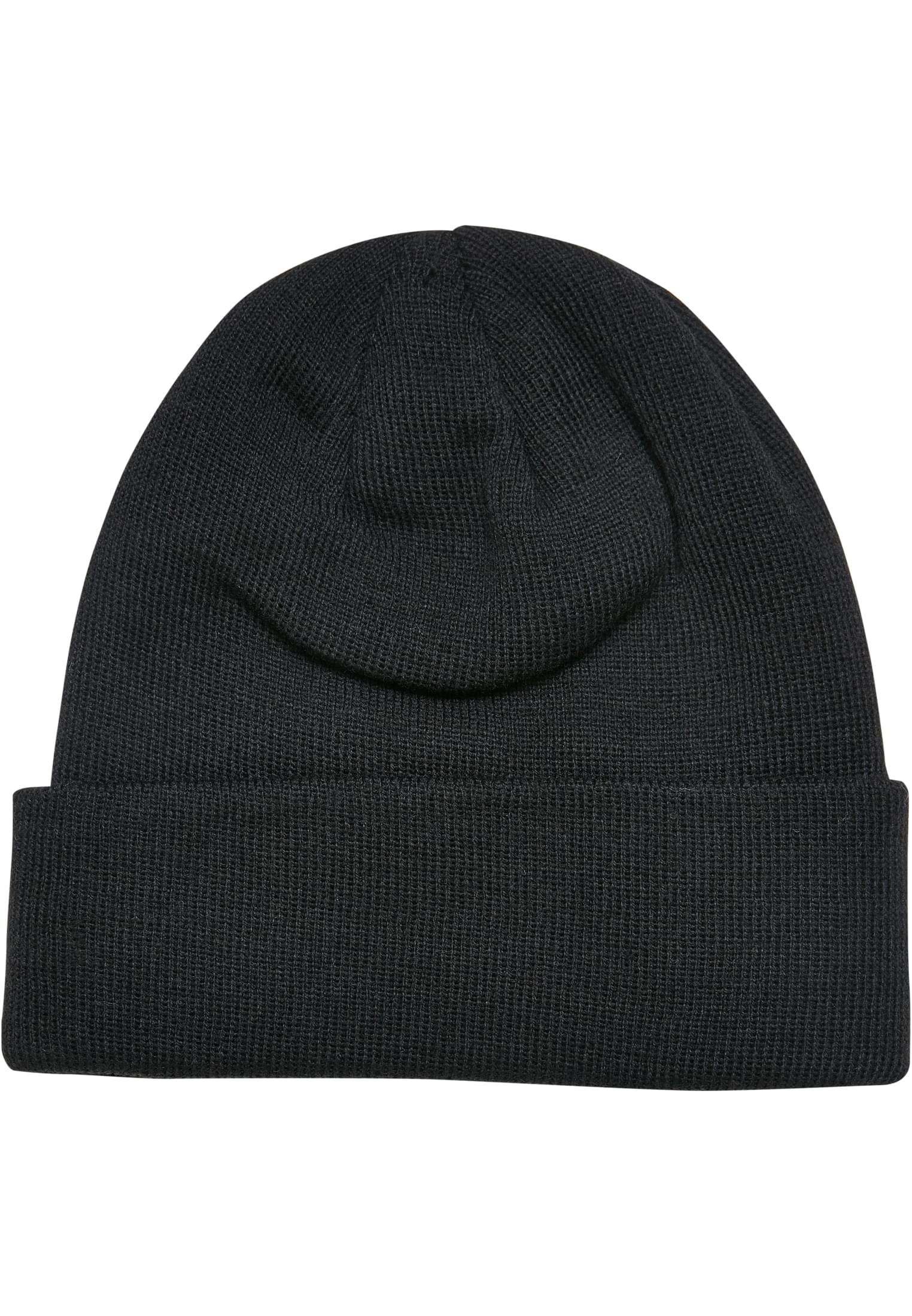 Recycled Basic Beanie and Scarf Set | black